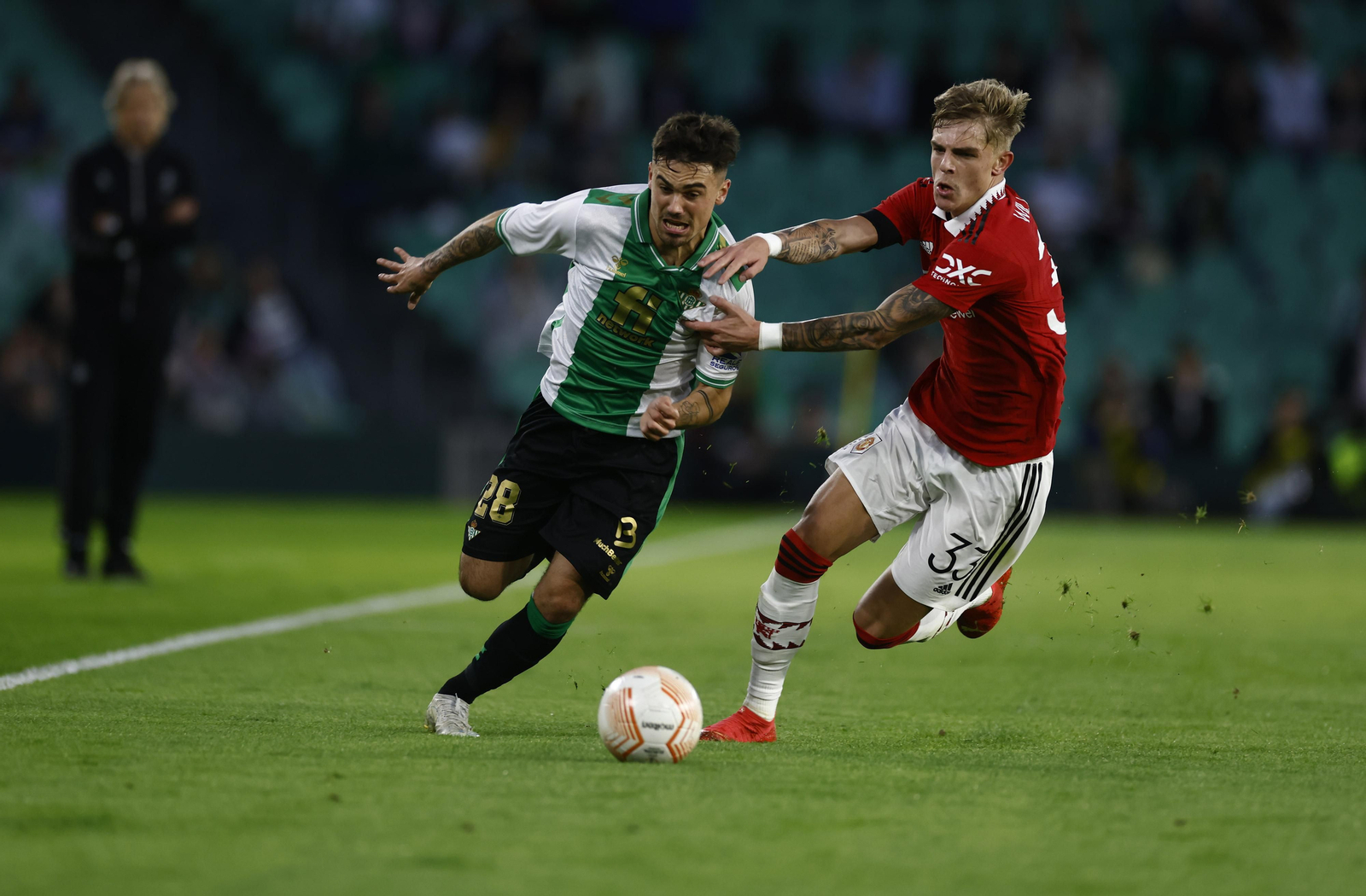 Las imágenes del Betis-Manchester United