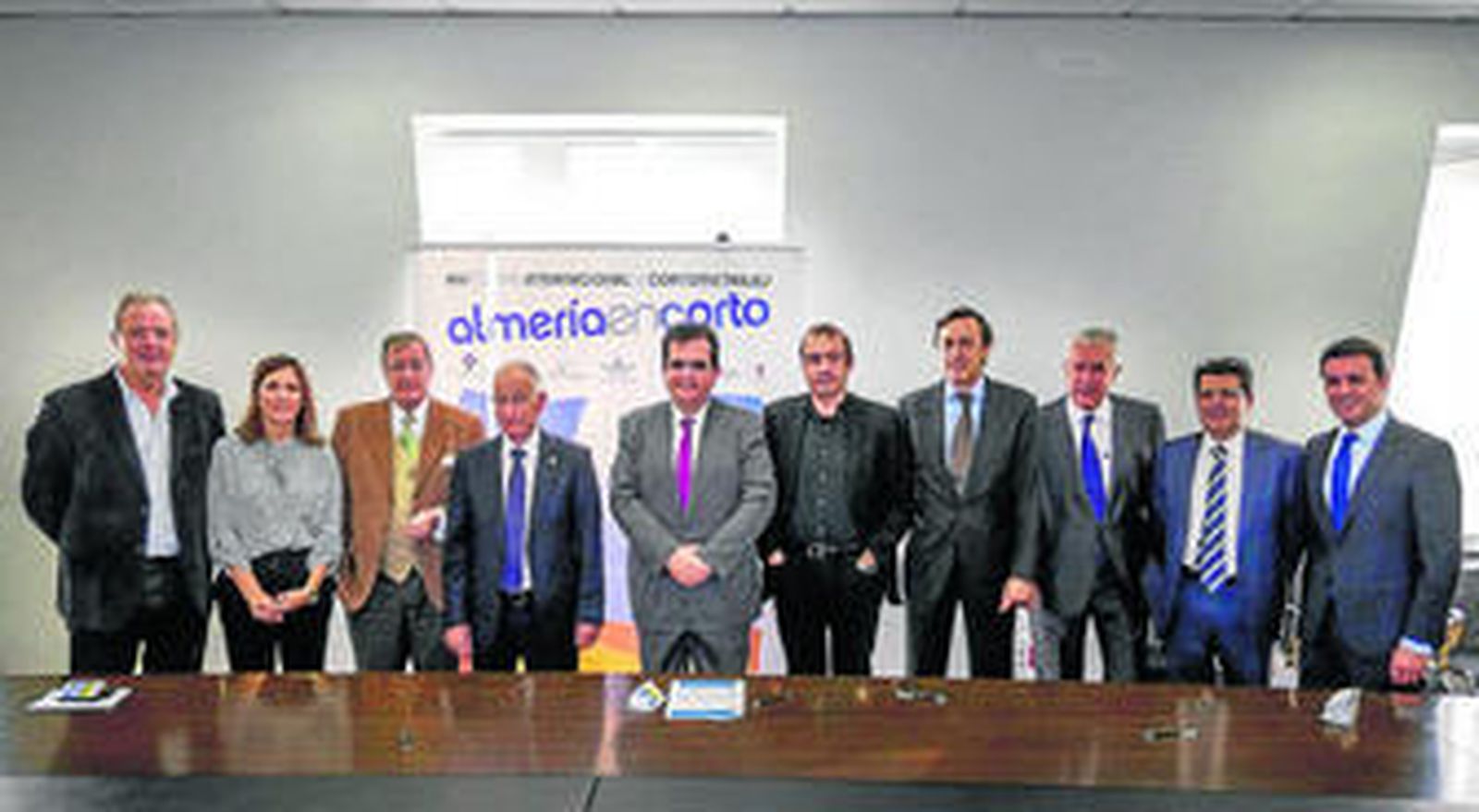 Presentación en la Academia del Cine en Madrid.