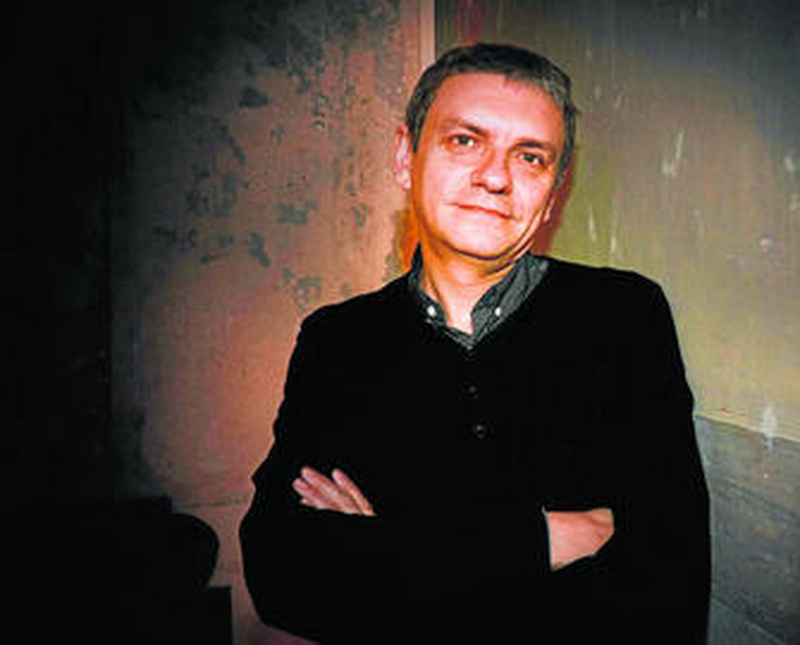 Cueto, ayer, antes de pronunciar su conferencia en Granada.