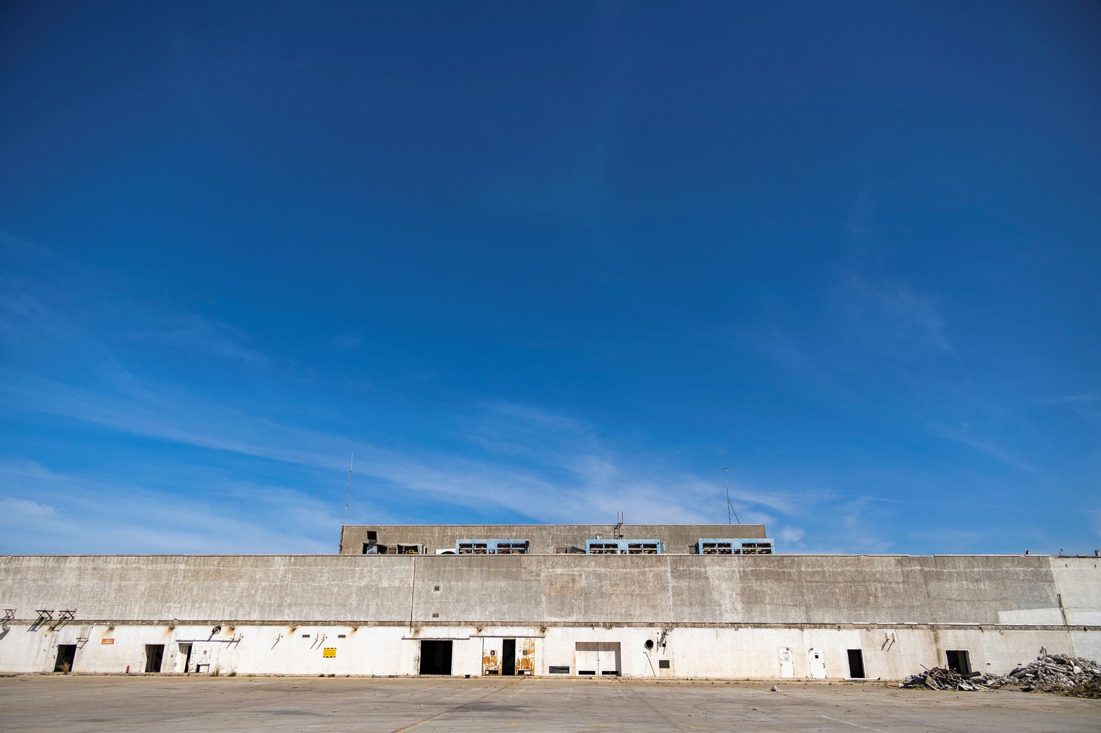 Así están los terrenos de la antigua de Delphi