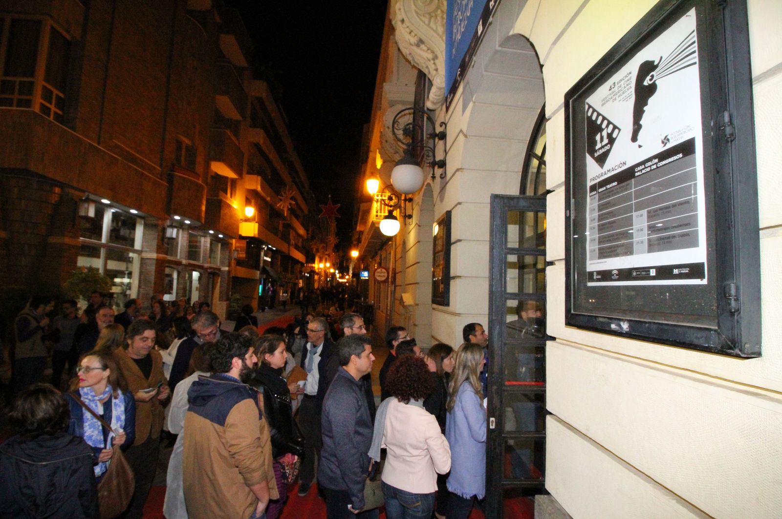 Imágenes de la entrega del premio Ciudad de Huelva a Darío Grandinetti.