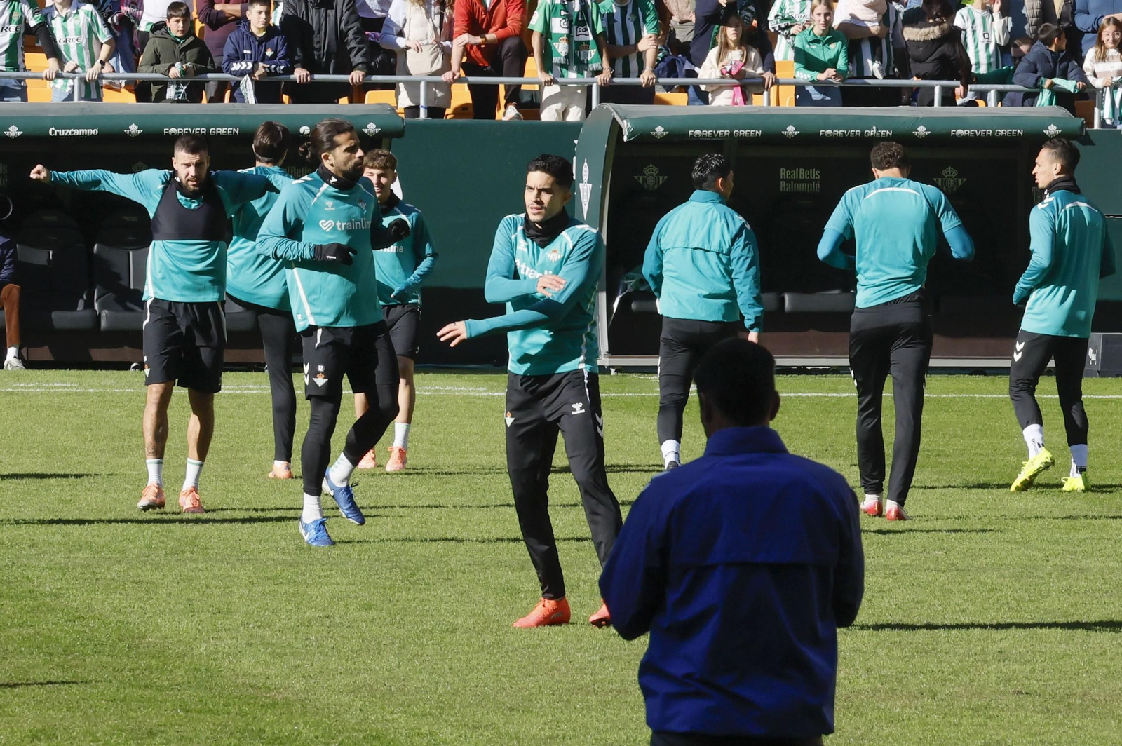 Las fotos de la previa del derbi Sevilla-Betis