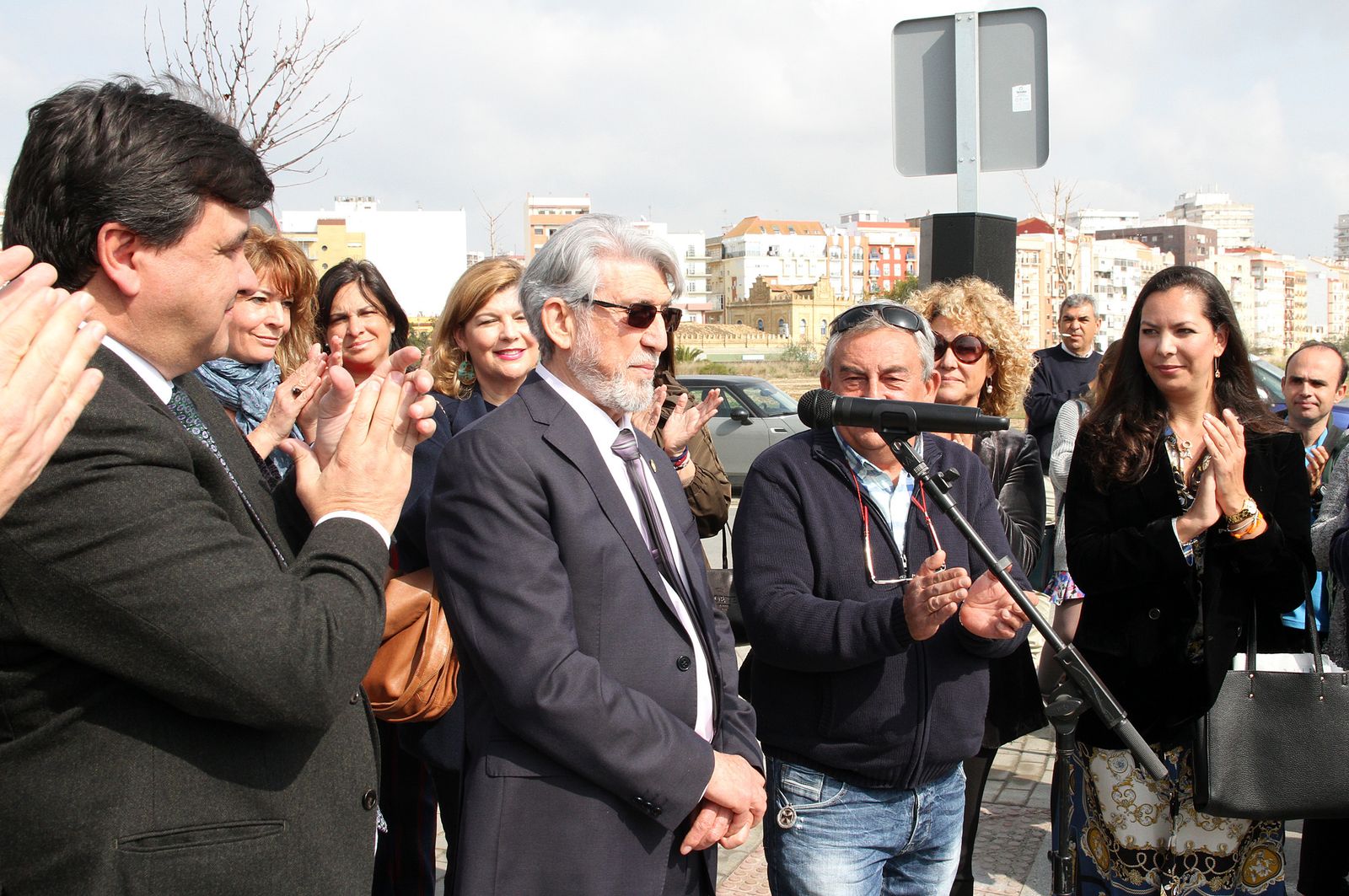 Inauguración de la Calle Doctor Cristóbal Gangoso, en imágenes