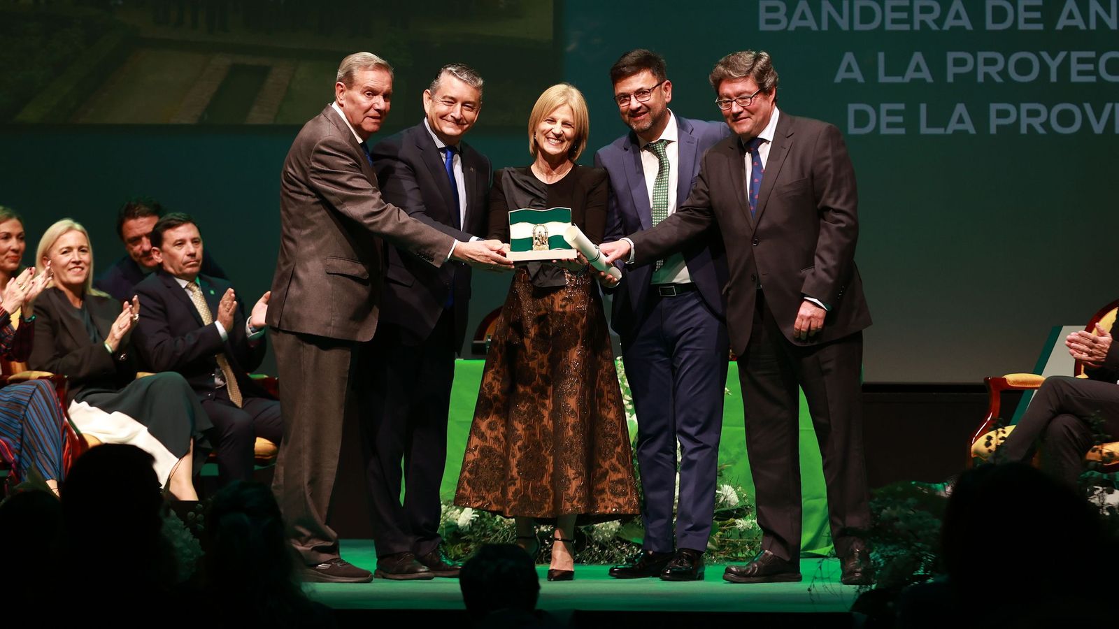 Imágenes de los premios Banderas de Andalucía de la Provincia de Cádiz en Jerez