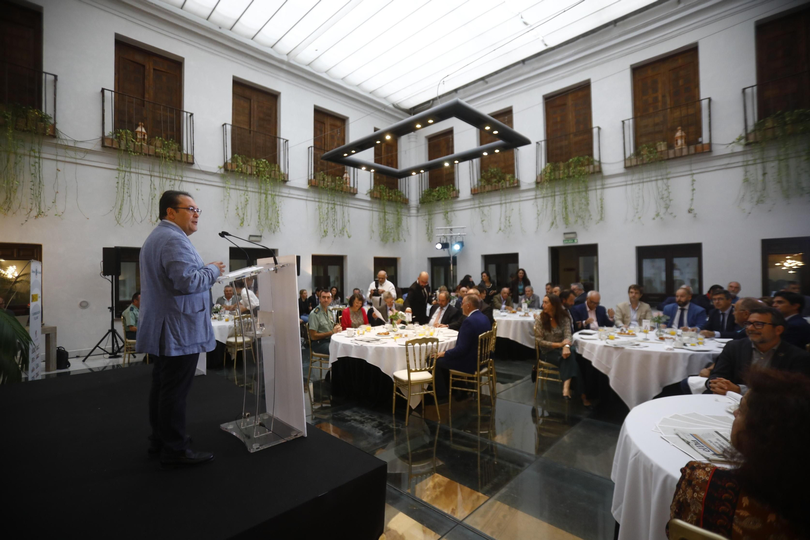 El desayuno-coloquio de El Día con el presidente de Enresa, José Luis Navarro, en imágenes