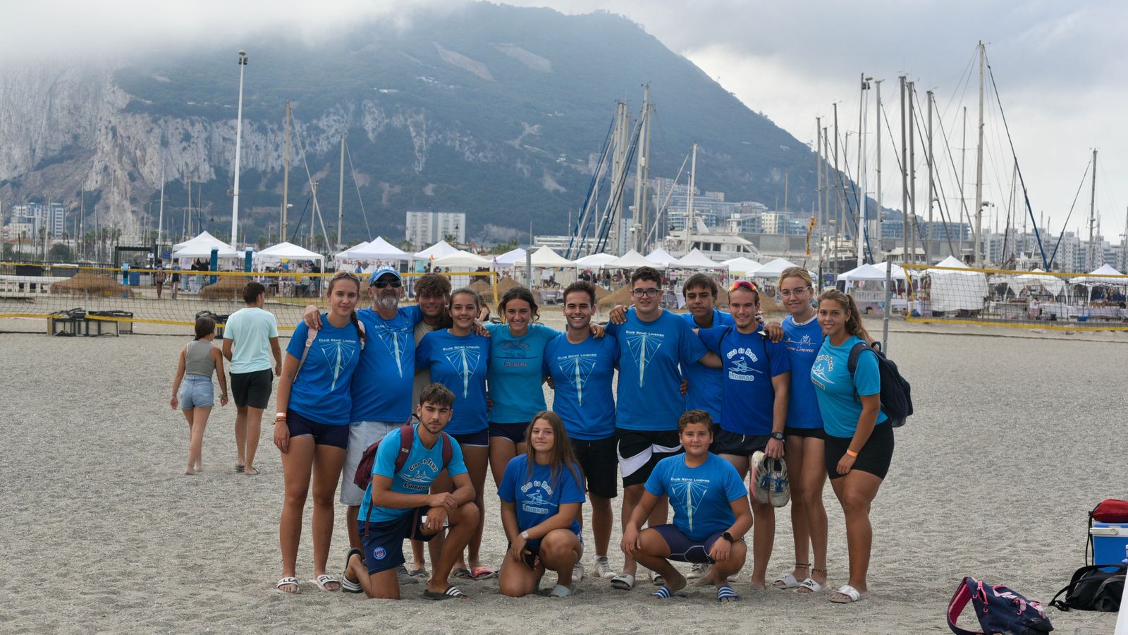 La segunda jornada del Campeonato de España de remo beach-sprint de La Línea, en imágenes