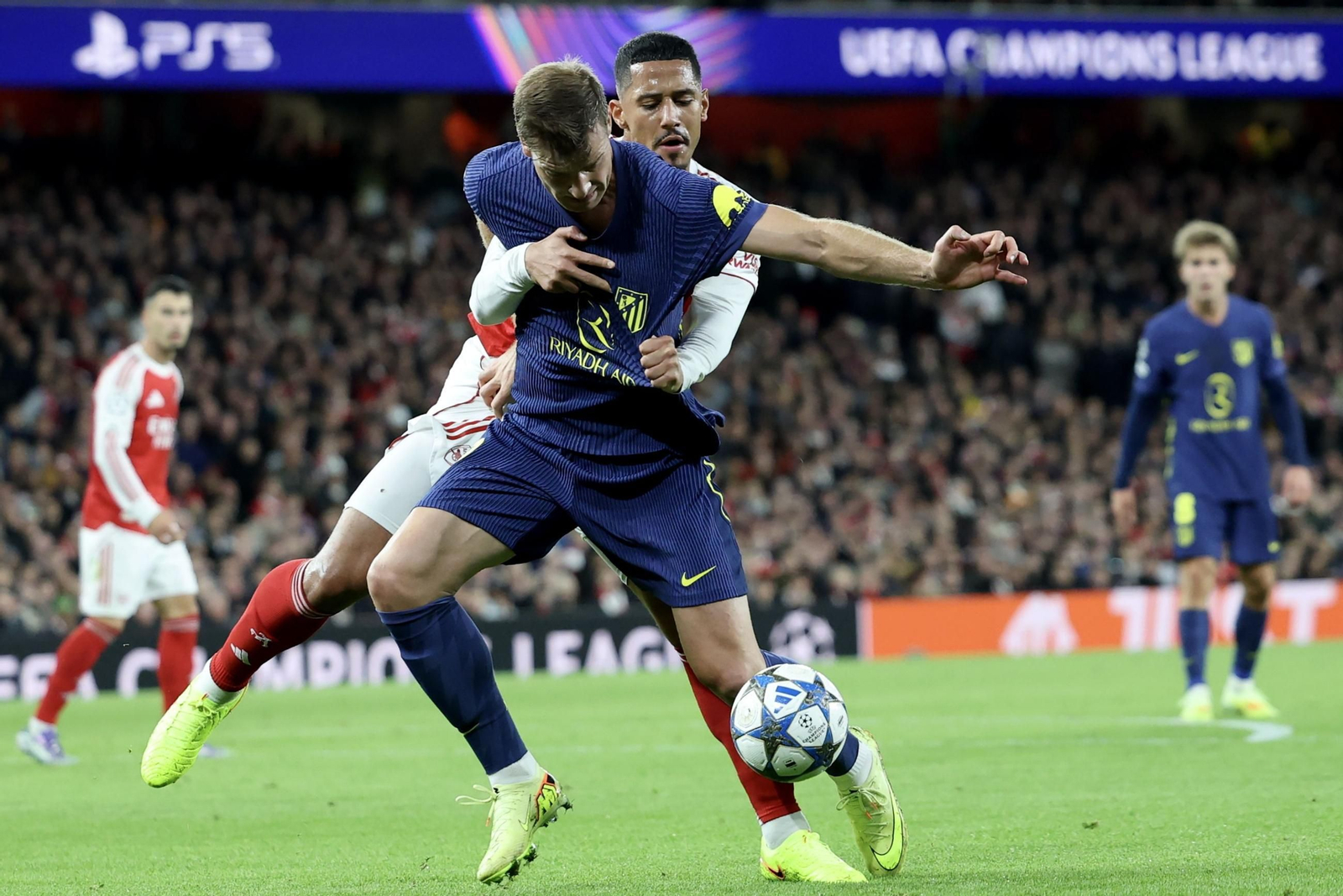 Las fotos del Arsenal-Atlético de Madrid