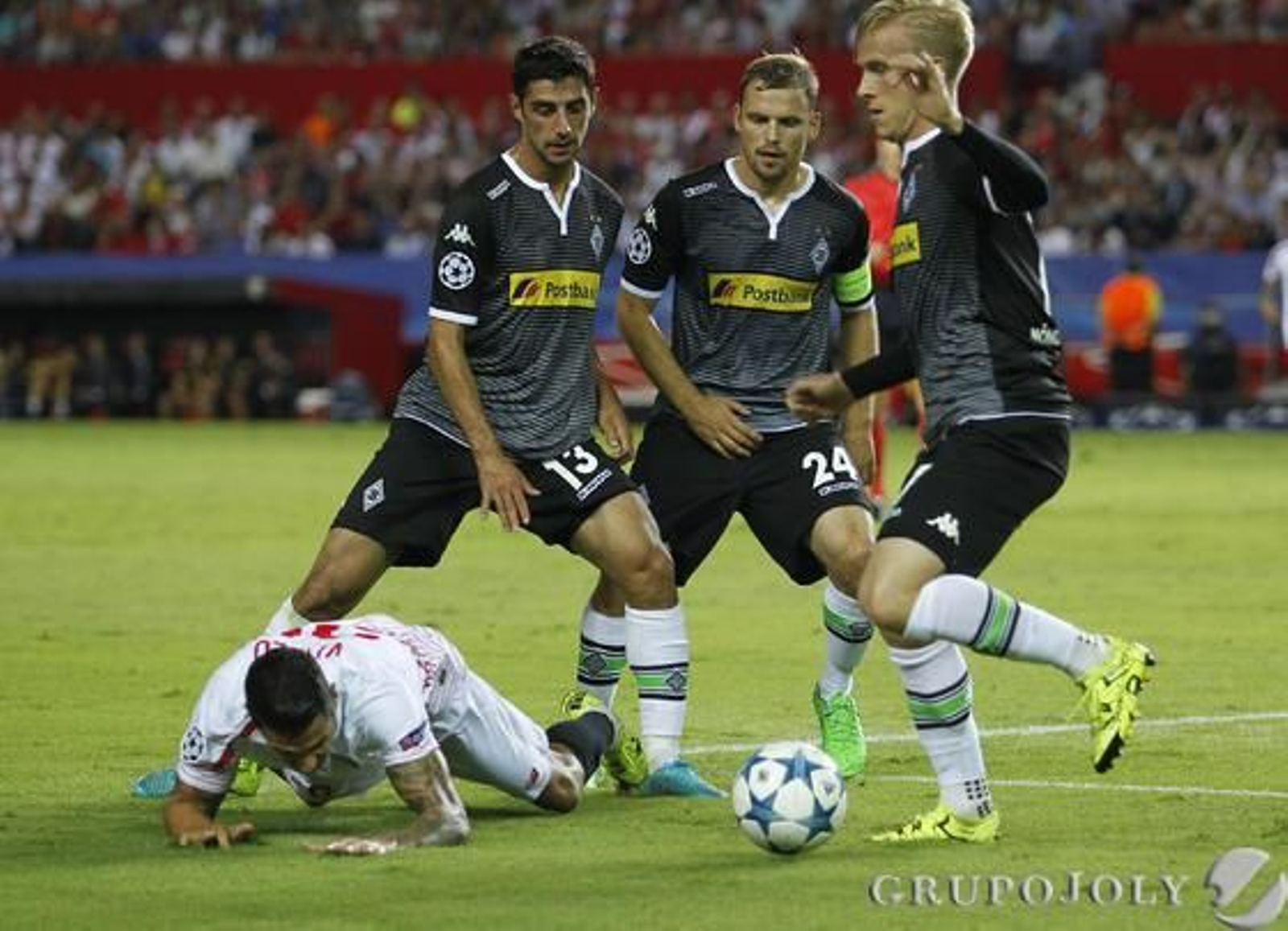 Las imágenes del Sevilla FC-Borussia Mönchengladbach