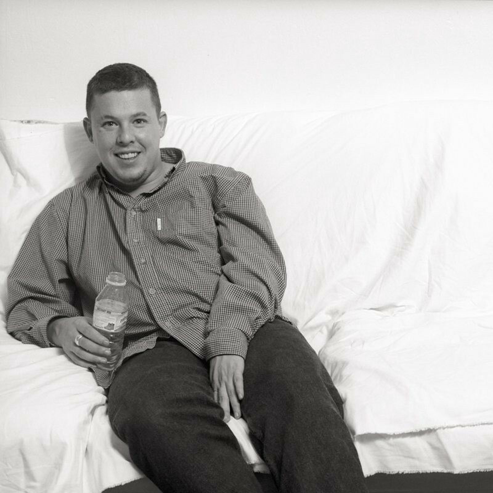 Lee (el verdadero nombre de Alexander McQueen), de joven.