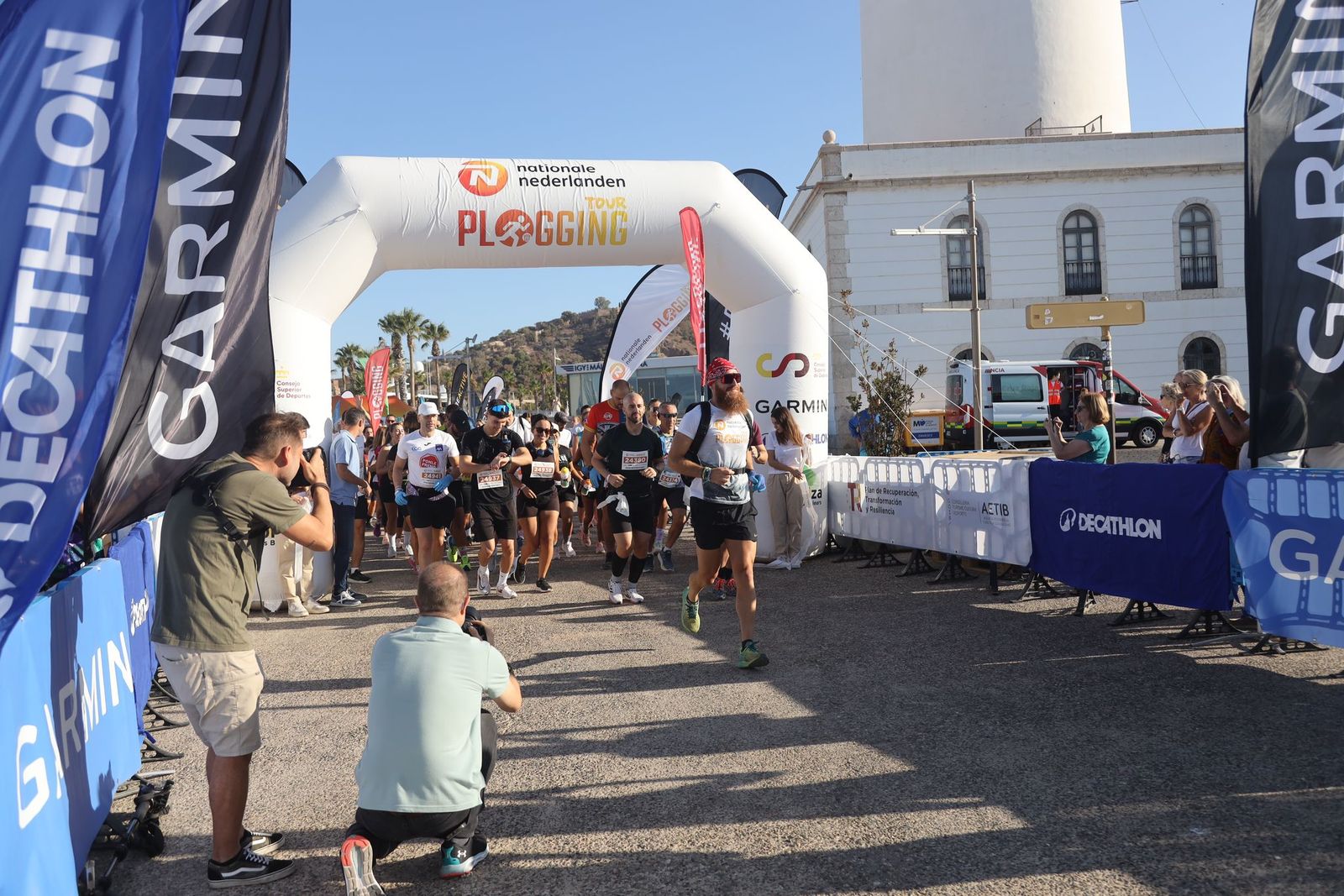 El Nationale-Nederlanden Plogging Tour de Málaga, en fotos