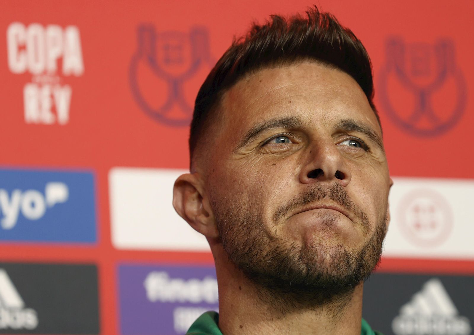 Joaquín Sánchez, en una rueda de prensa.