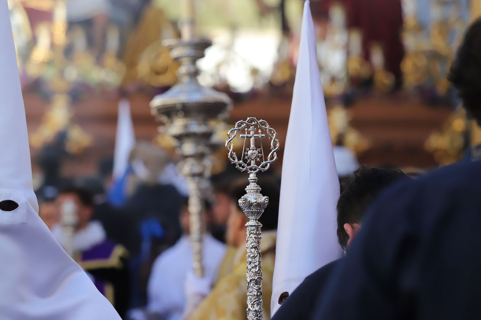 Imágenes de la procesión de la hermandad de la Lanzada de Huelva