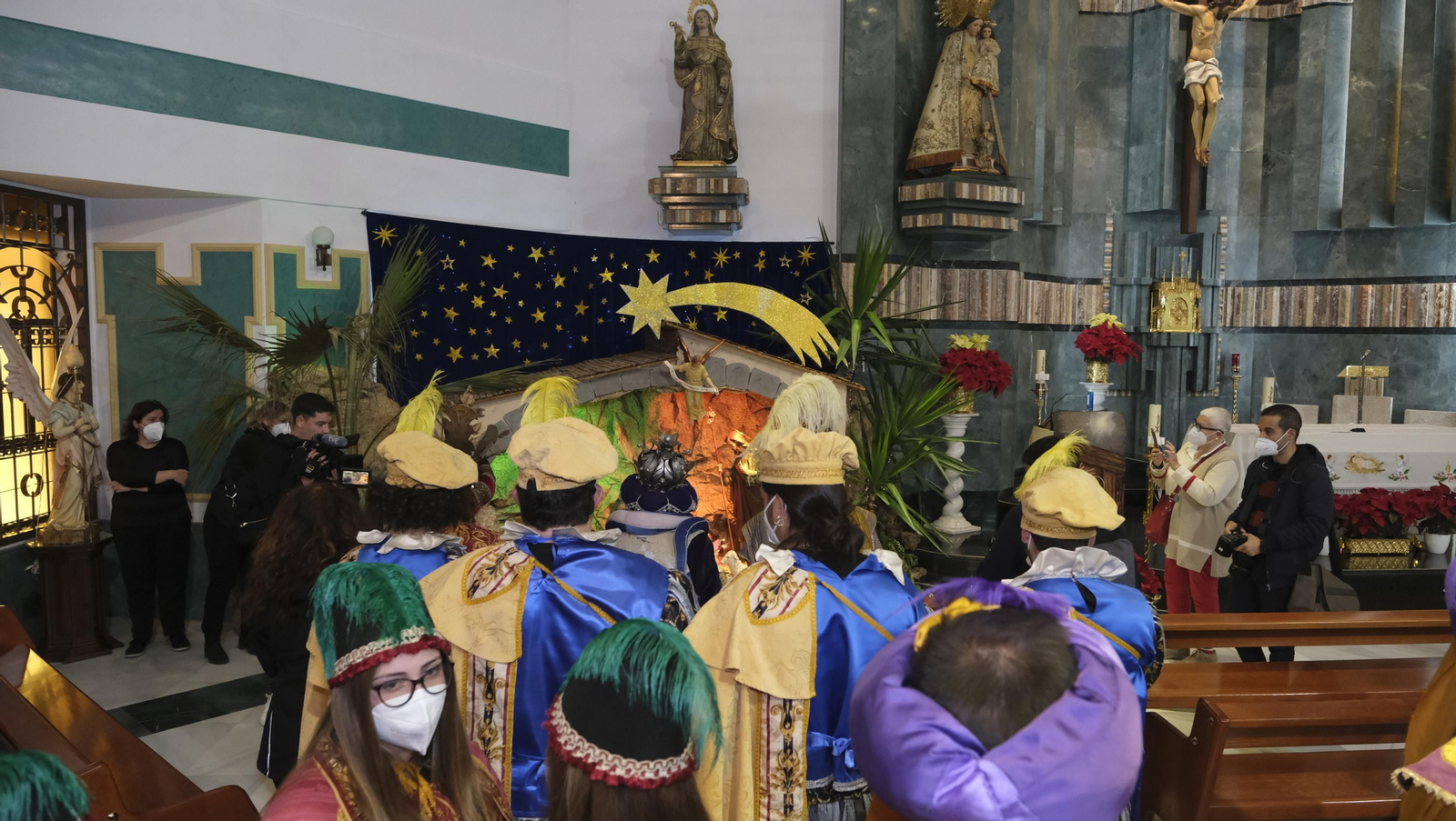 Los Reyes Magos en la Residencia Santa Teresa Jornet