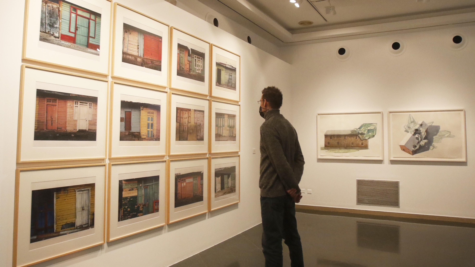 Fotografías de la exposición de arte contemporáneo 'Ruta abierta. Colección del CAC Málaga'