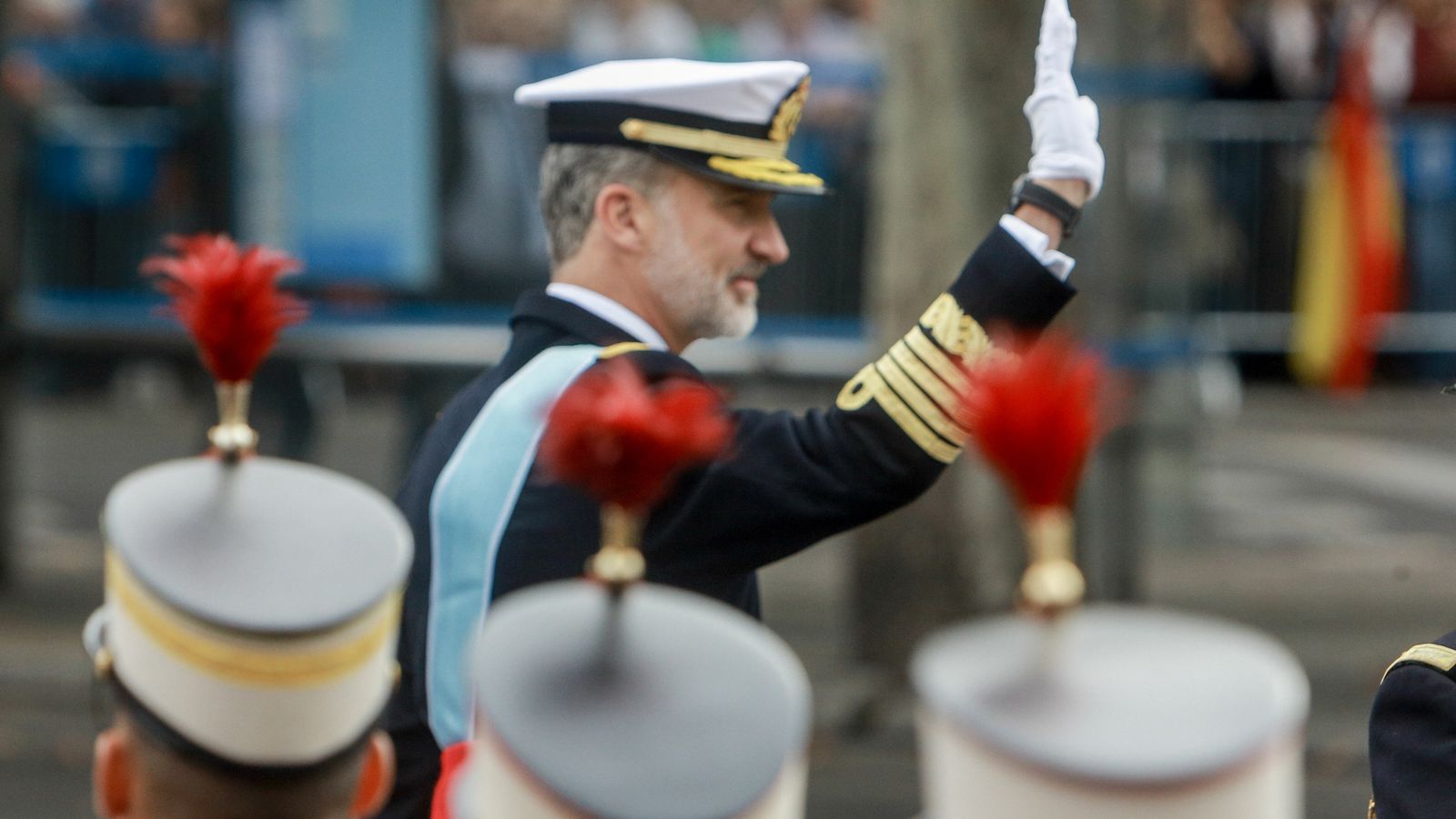 El desfile del Día de la Fiesta Nacional en imágenes