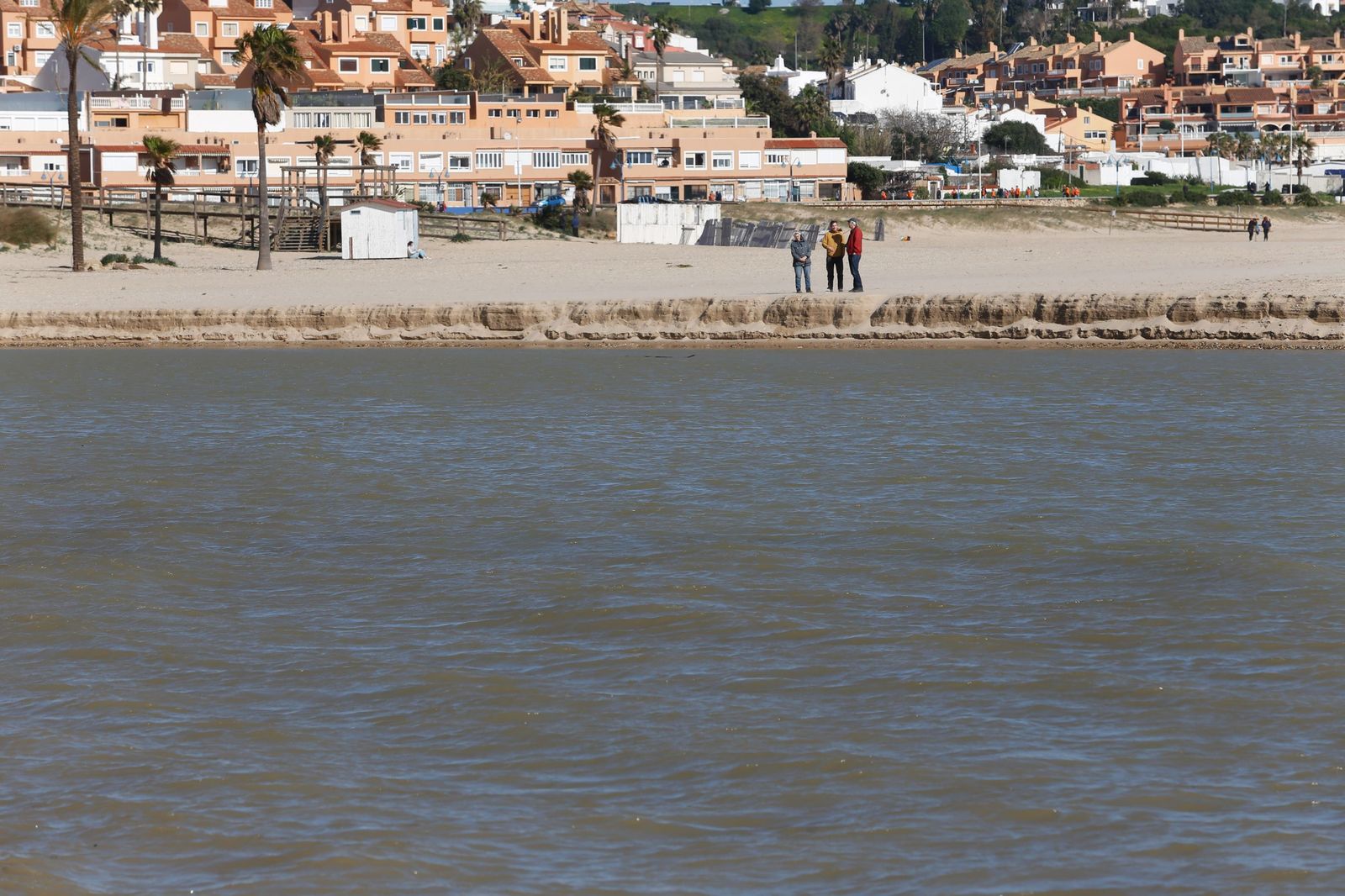 Las fotografías de los daños de las últimas borrascas en las playas de Getares y El Rinconcillo, en Algeciras