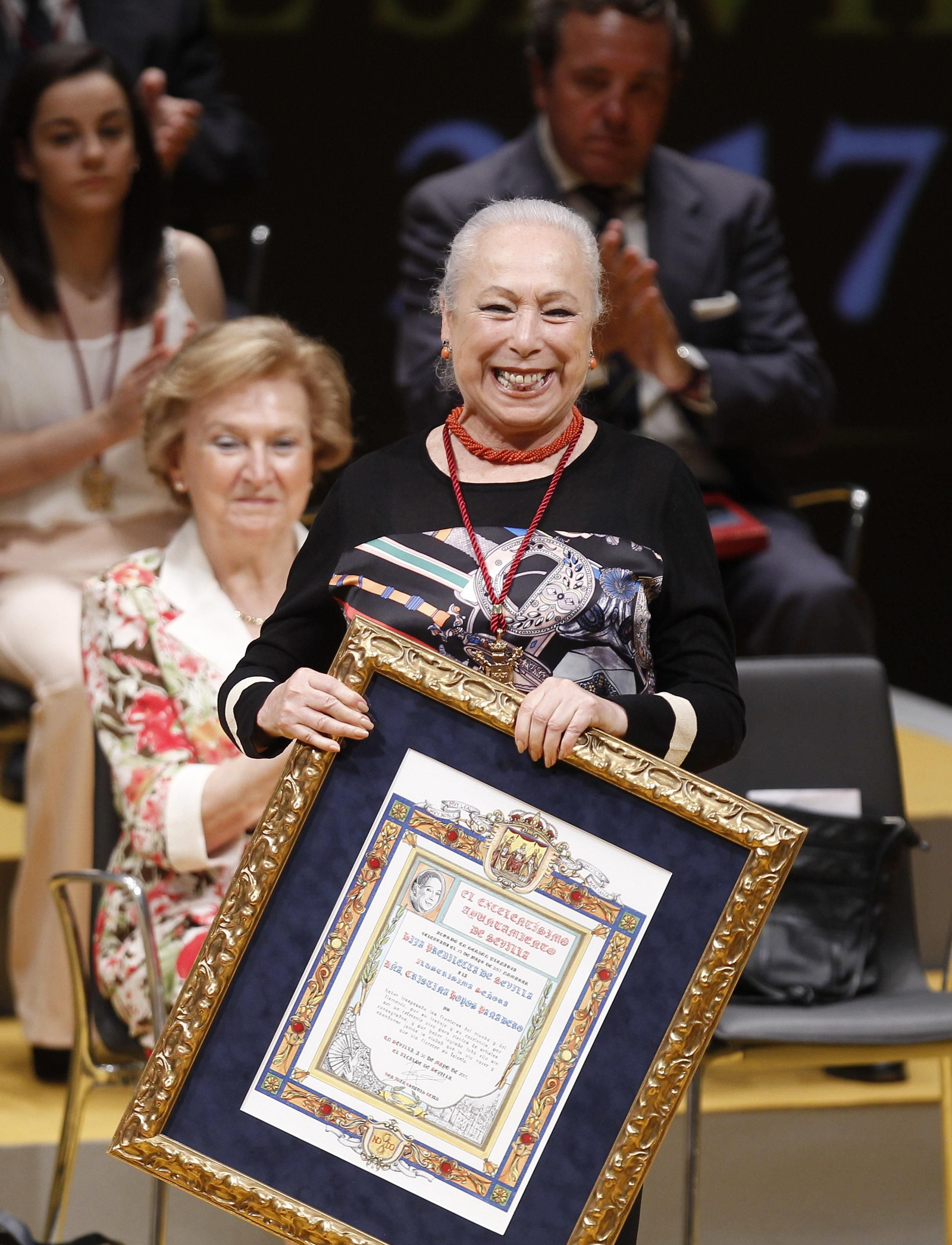 La entrega de las medallas de Sevilla, en imágenes