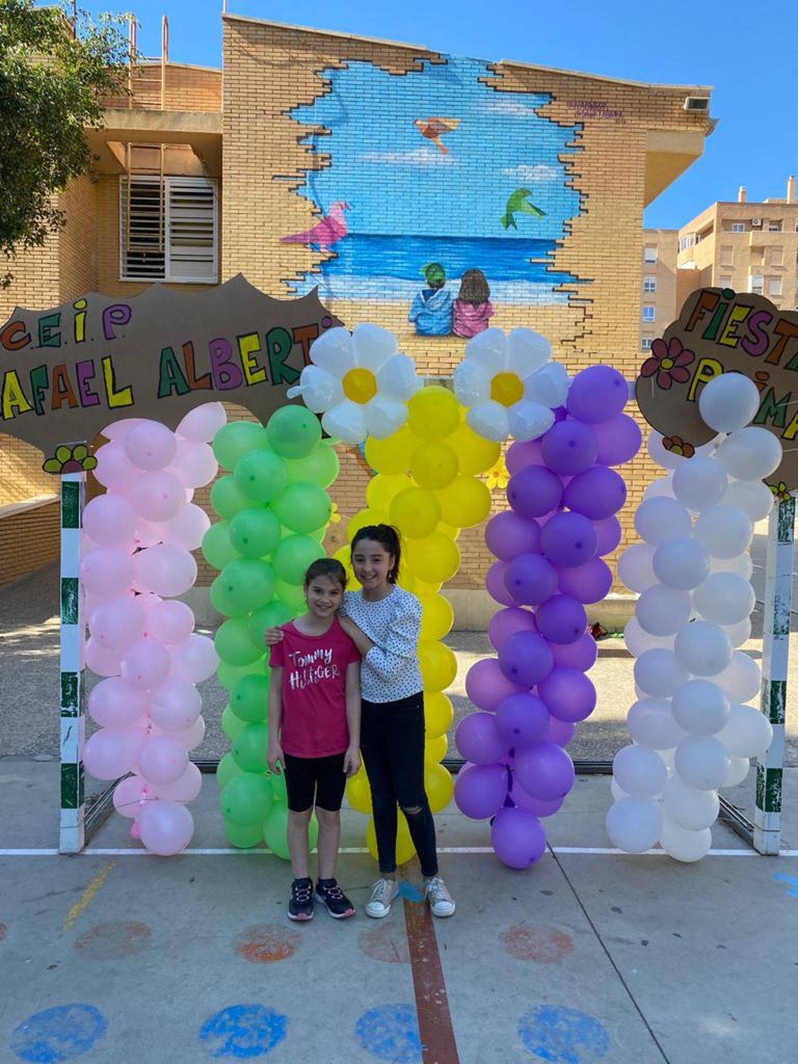 Fiesta de la Primavera en el CEIP Rafael Alberti para hacer del colegio un espacio cardioasegurado y cardiosaludable