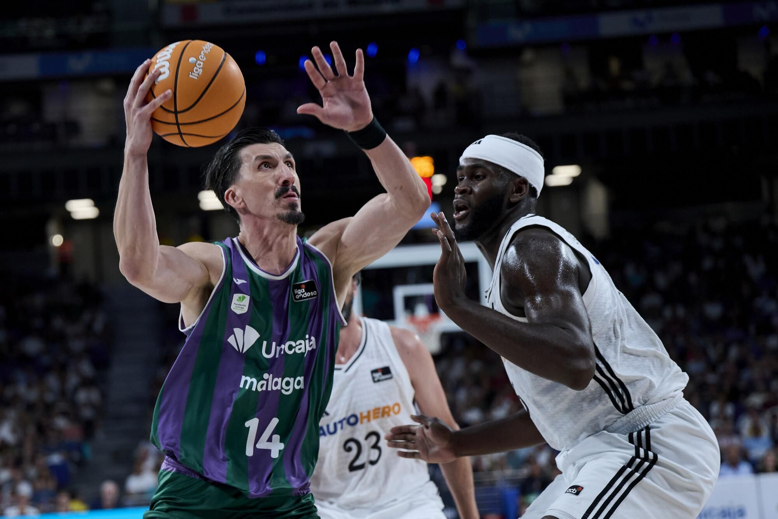 El Real Madrid-Unicaja en fotos
