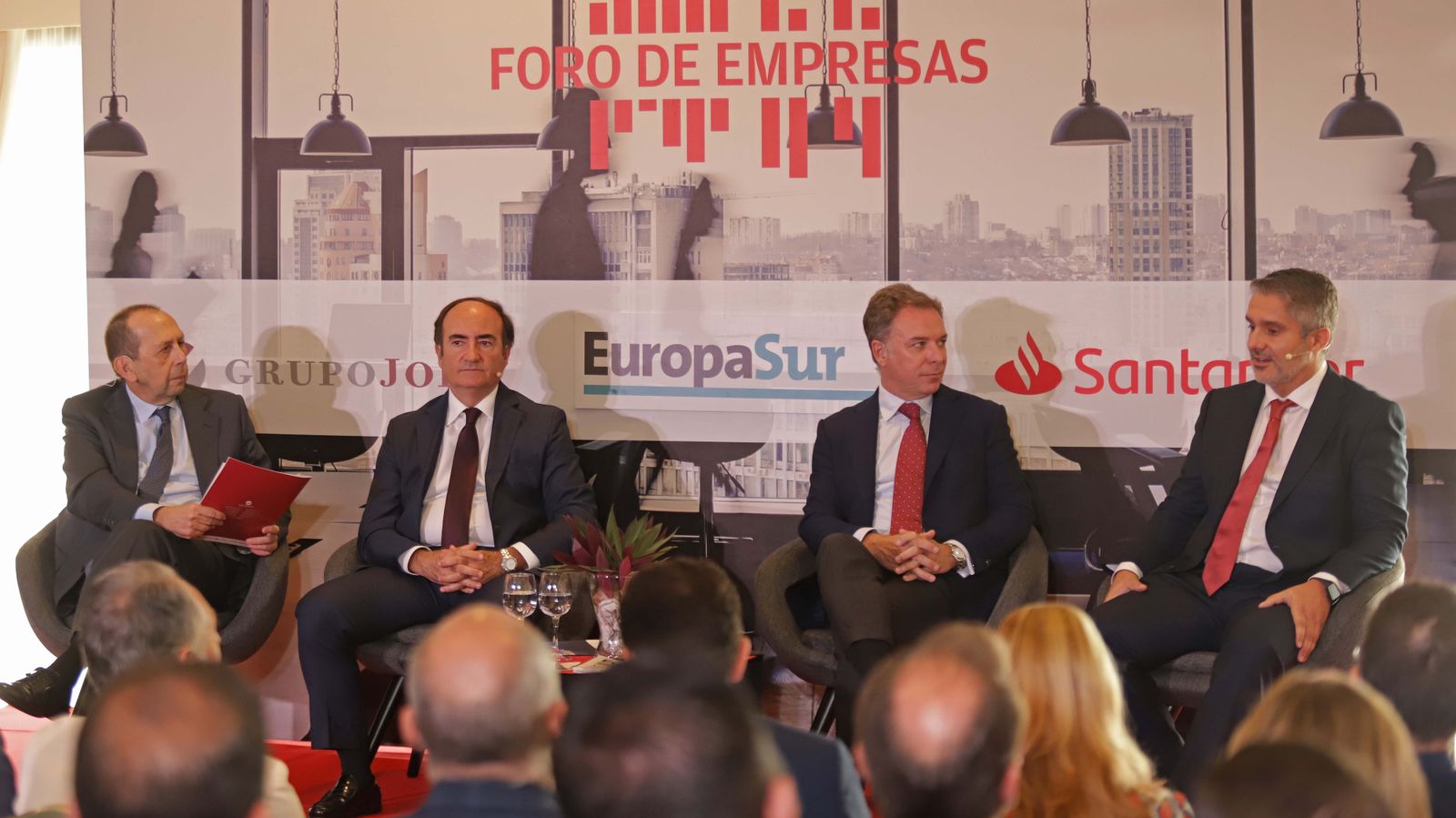 Foro de empresas del Grupo Joly con Jorge Paradelas, consejero de Industria y Energía de la Junta de Andalucía
