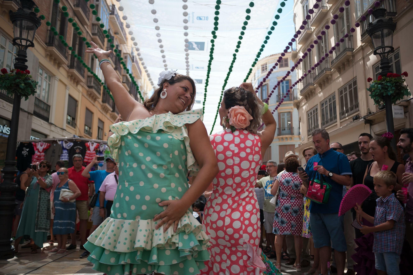 La Feria de Málaga del Centro de este jueves, en fotos