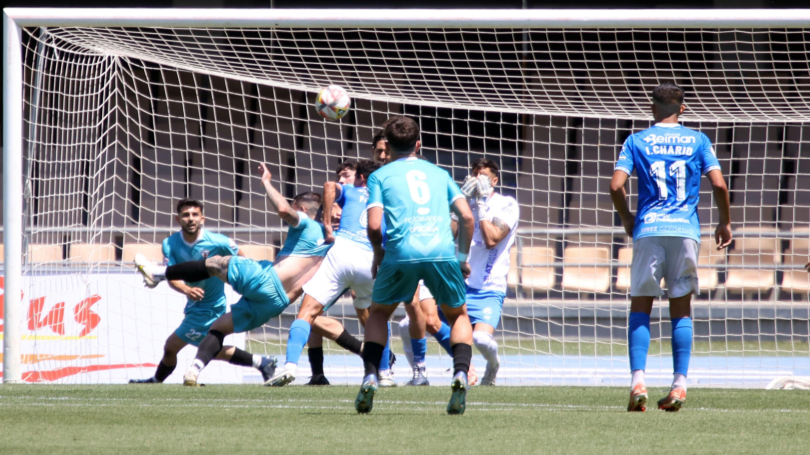 Último partido de liga del Xerez DFC - CD Pozoblanco en Chapín