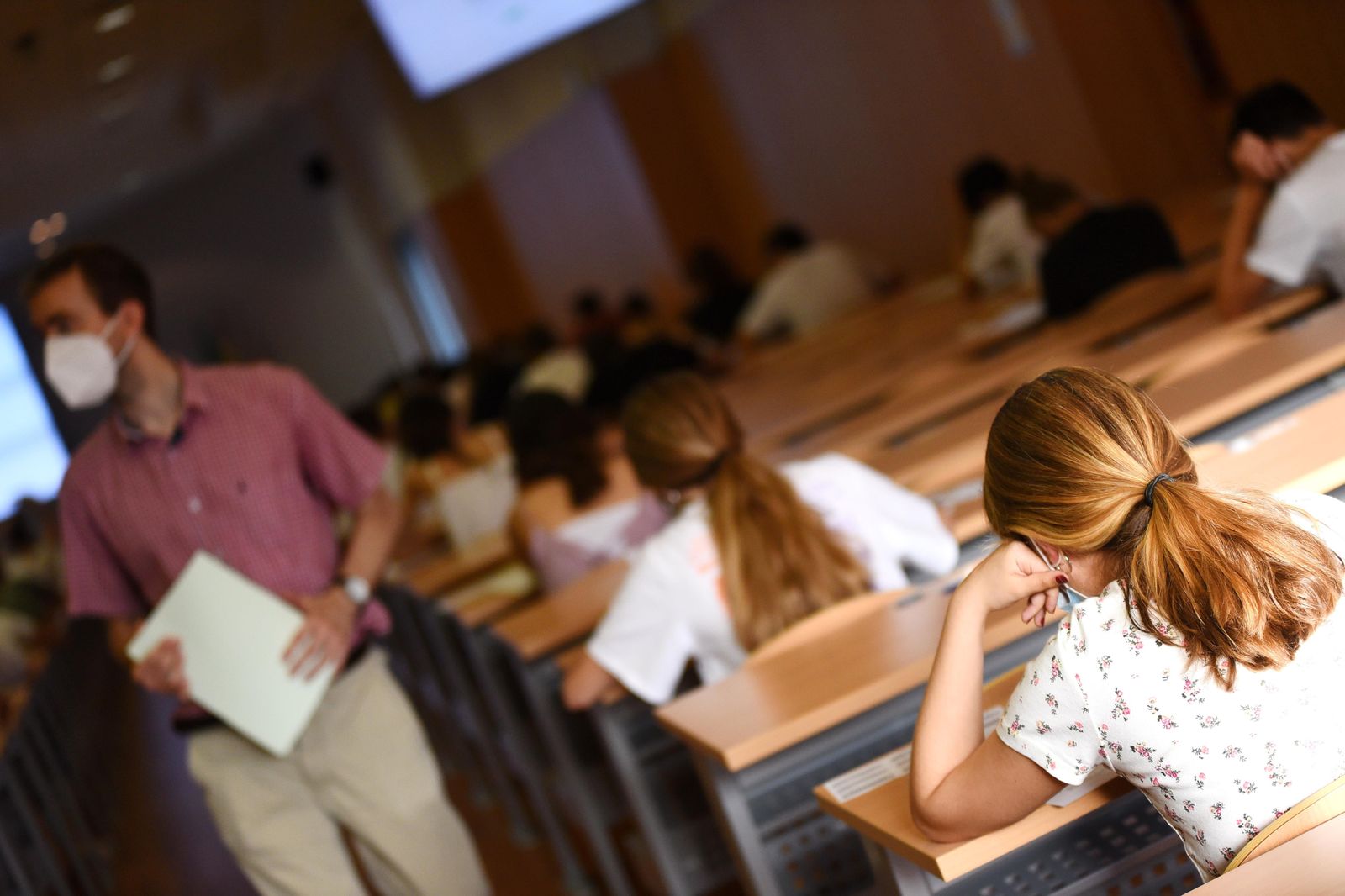 El inicio de los exámenes de Selectividad en Córdoba, en fotografías