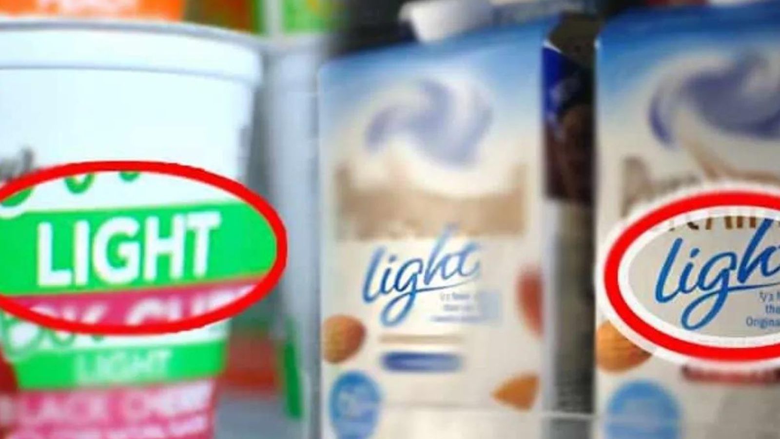Los alimentos light aportan menos calorías pero se consumen sin medida por esta misma razón.