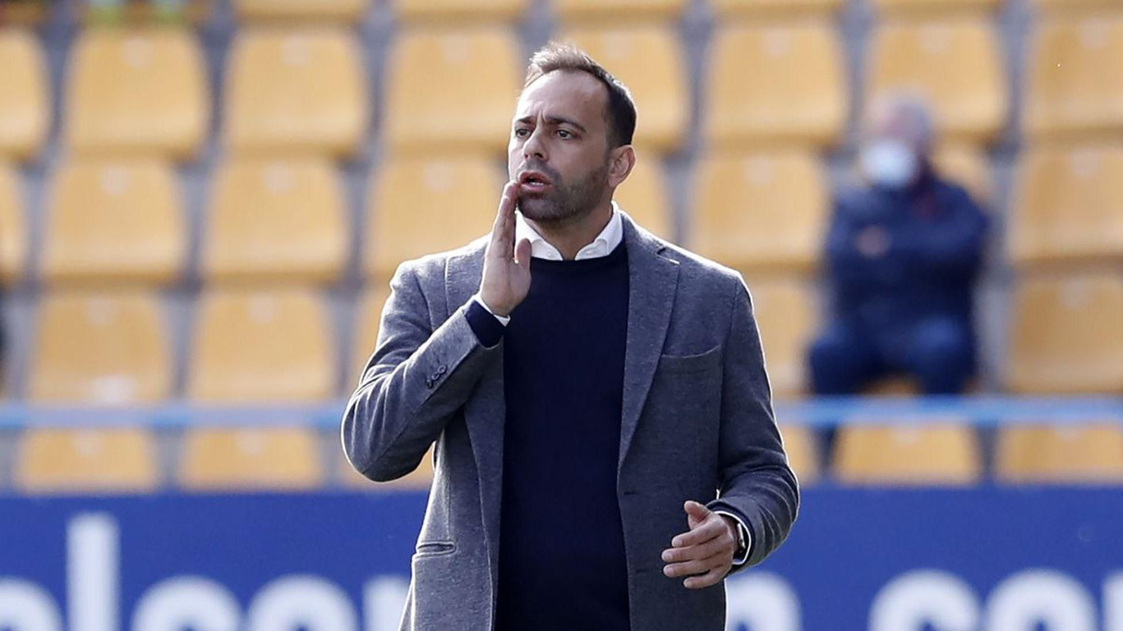 Fran Fernández, entrenador de la AD Alcorcón