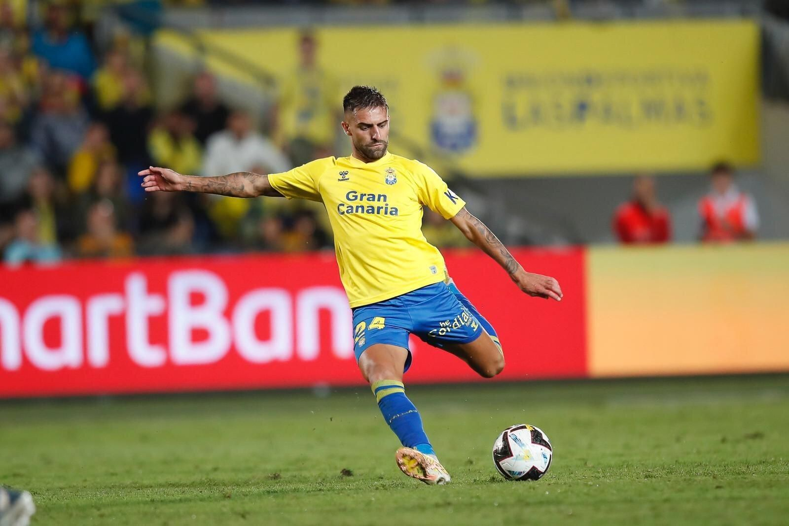 Pejiño, jugador de Las Palmas.