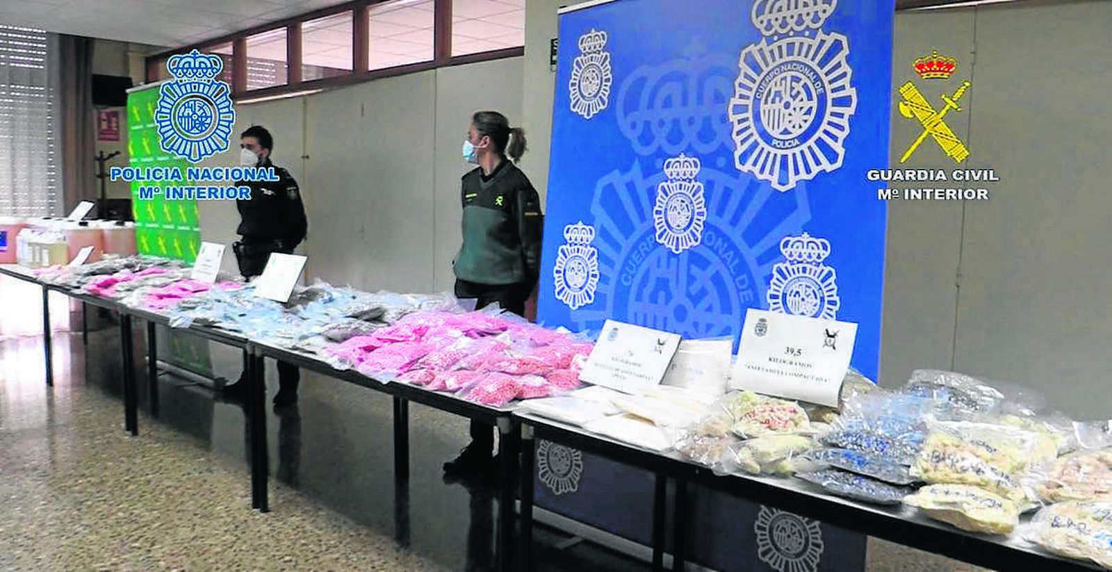 La droga sintética hallada