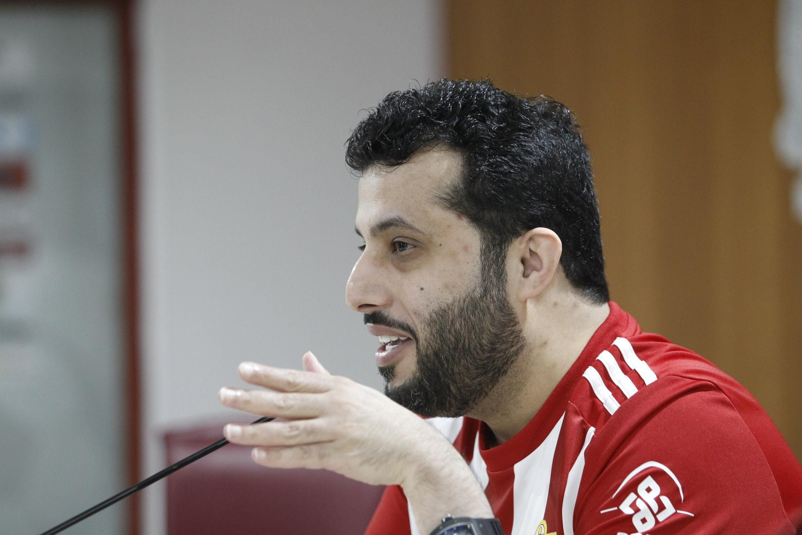 Fotogalería rueda de prensa dueño U.D. Almería, Turki Al-Sheik