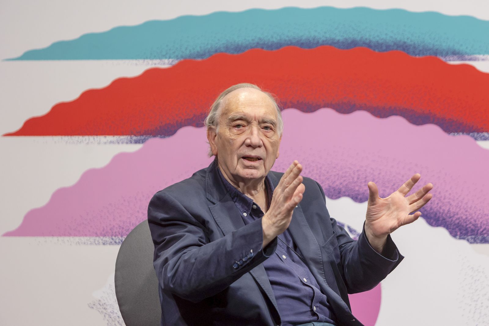 Fernando Méndez-Leite en uno de los actos del 26 Festival de Málaga.