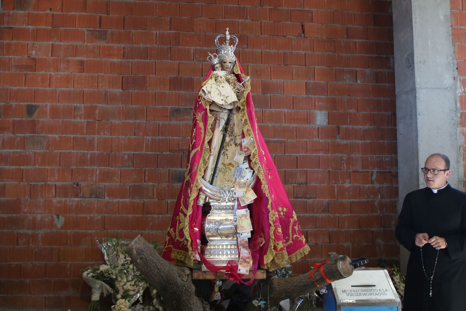 Las imágenes de la Virgen de la Cabeza en Monteagud