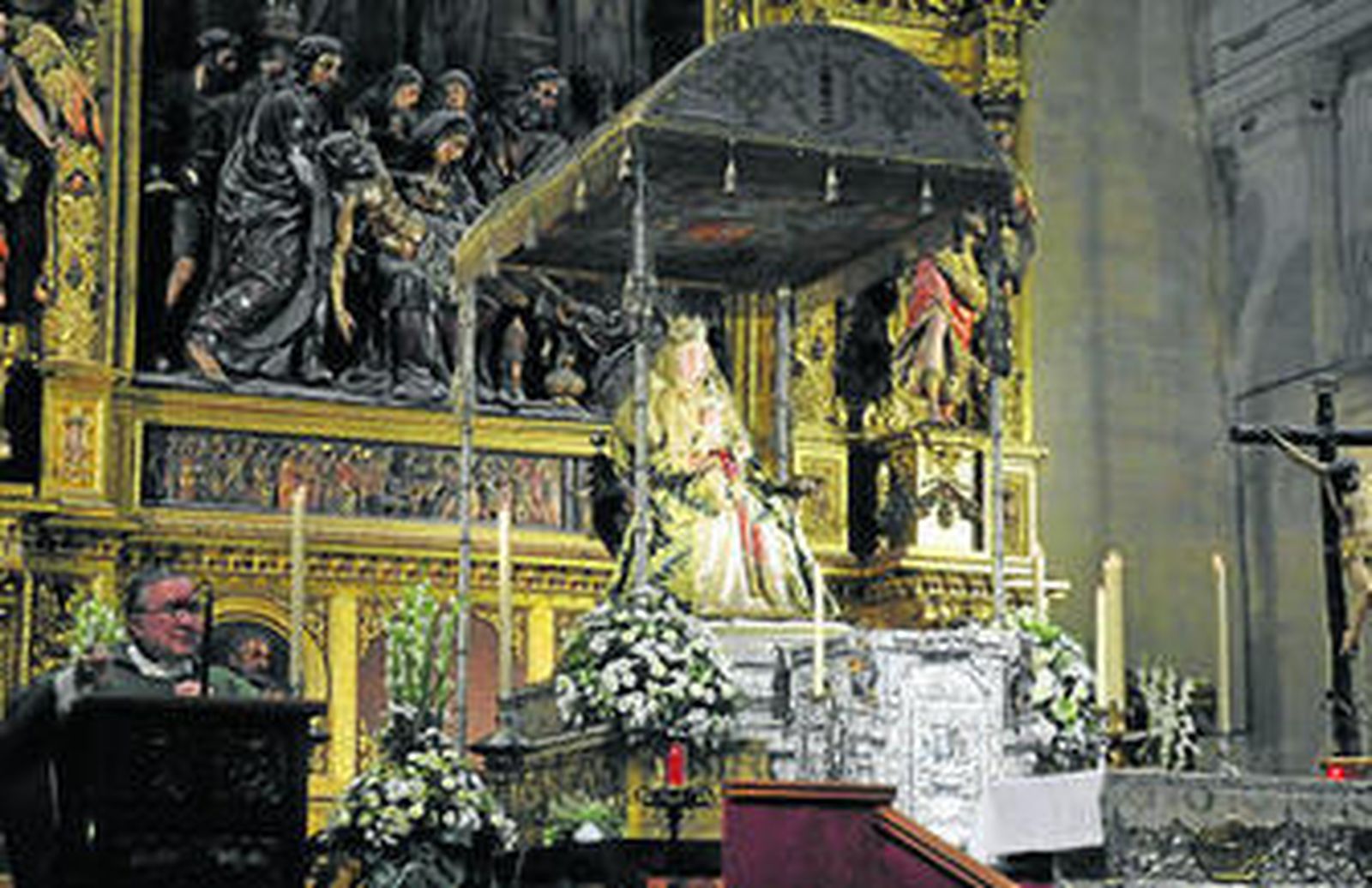La octava del verano pasado en honor a la Patrona se celebró en la Parroquia del Sagrario.