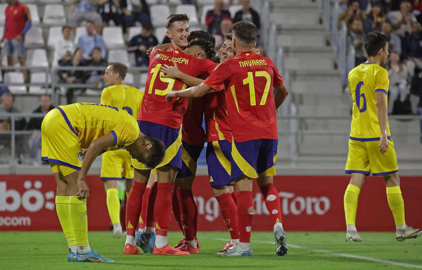 Las mejores fotos del España - Kazajistán sub-21 en La Línea