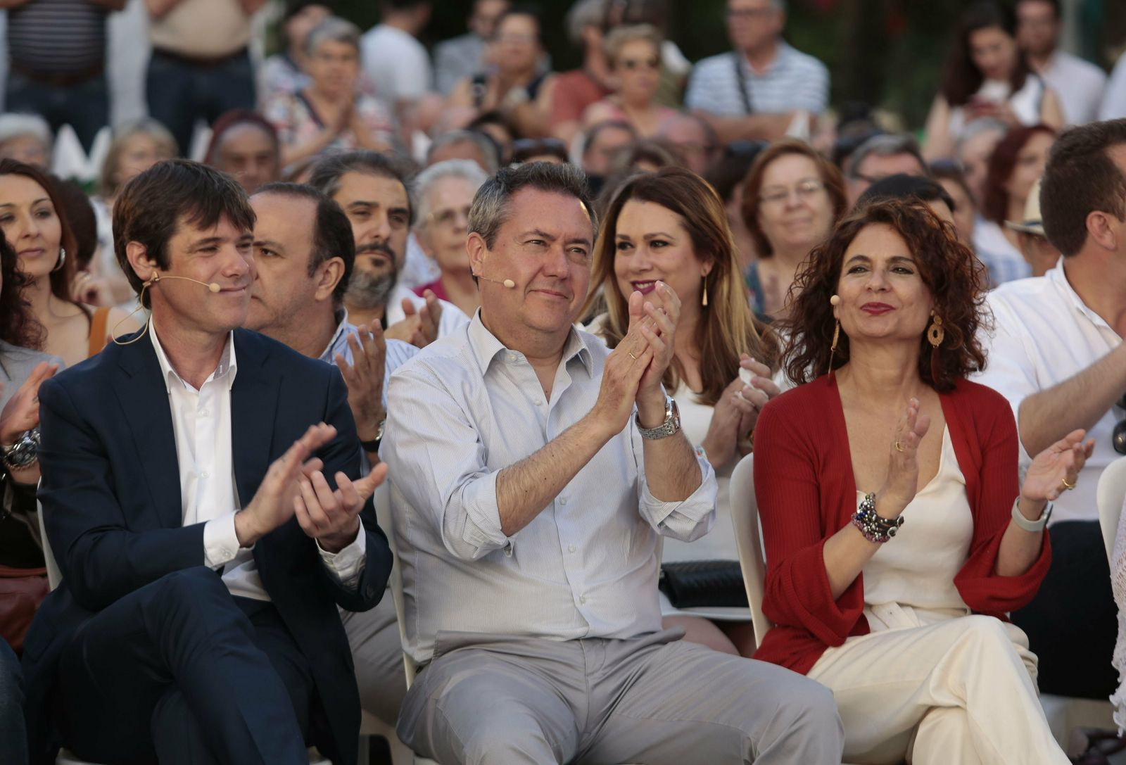 Cierre de campaña socialista con Juan Espadas y María Jesús Montero.