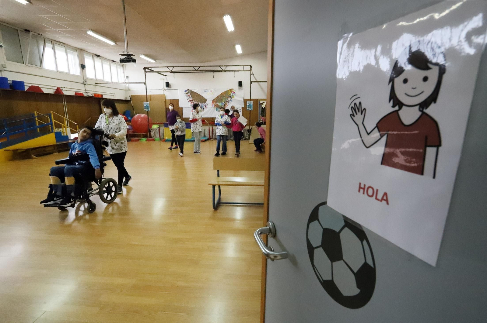 Un día en el Centro de Educación Especial Sagrada Familia