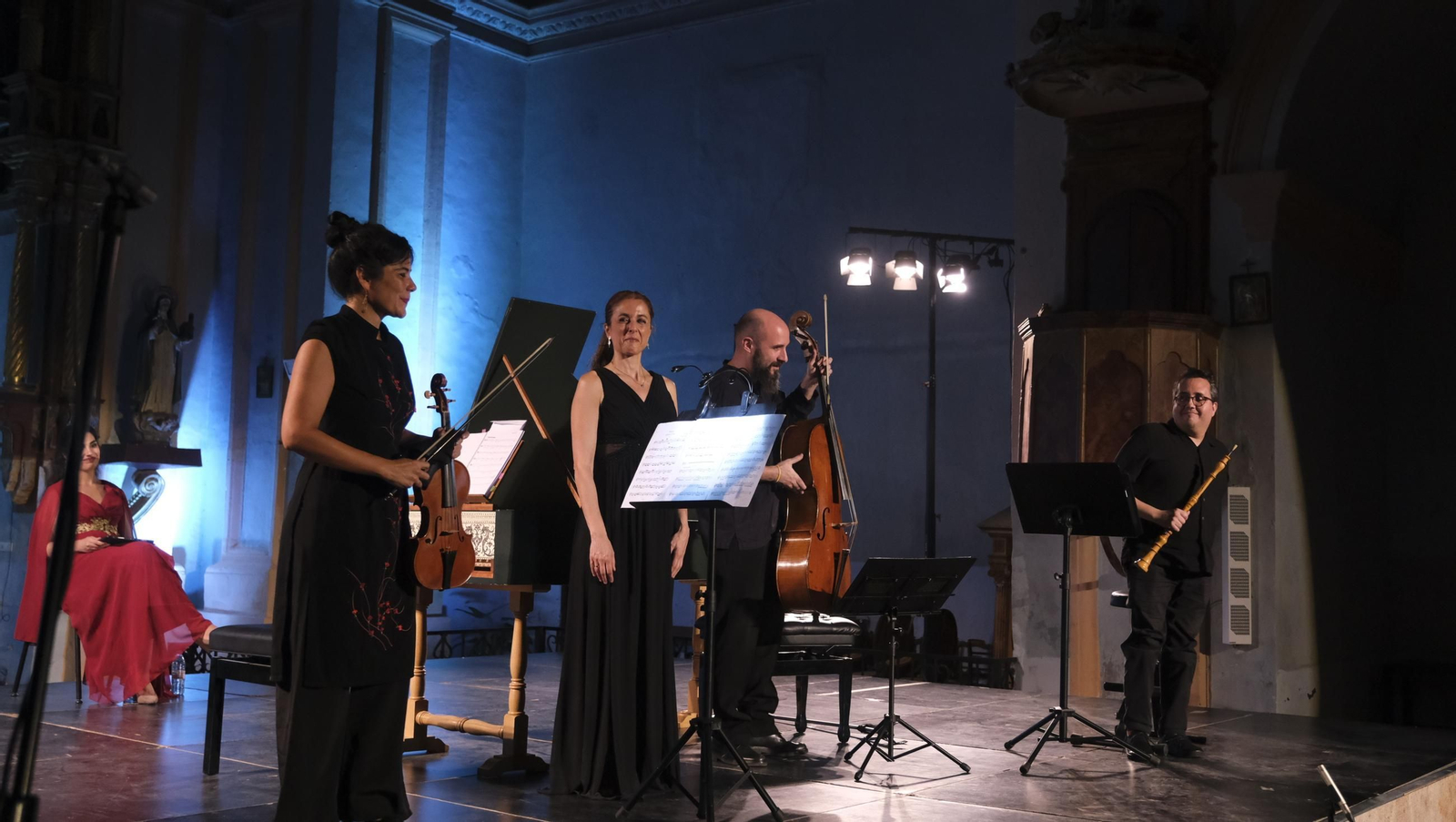 Concierto de Belén Vaquero & Pérgamo Ensemble en el Festival de Vélez Blanco, en imágenes