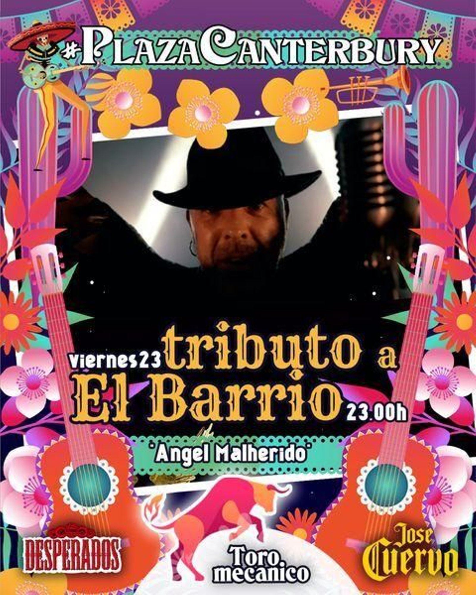 Tributo a El Barrio en Plaza Canterbury