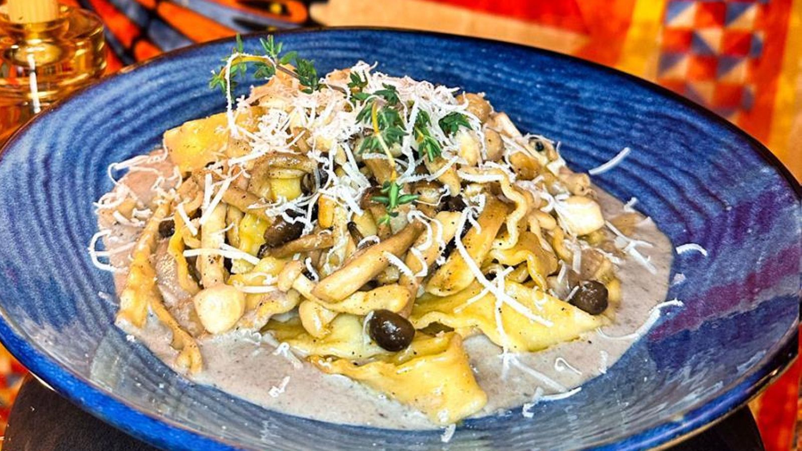 Los mafaldini del restaurante Boom Boom Ciao Imagen Los mafaldini del restaurante Boom Boom Ciao Imagen