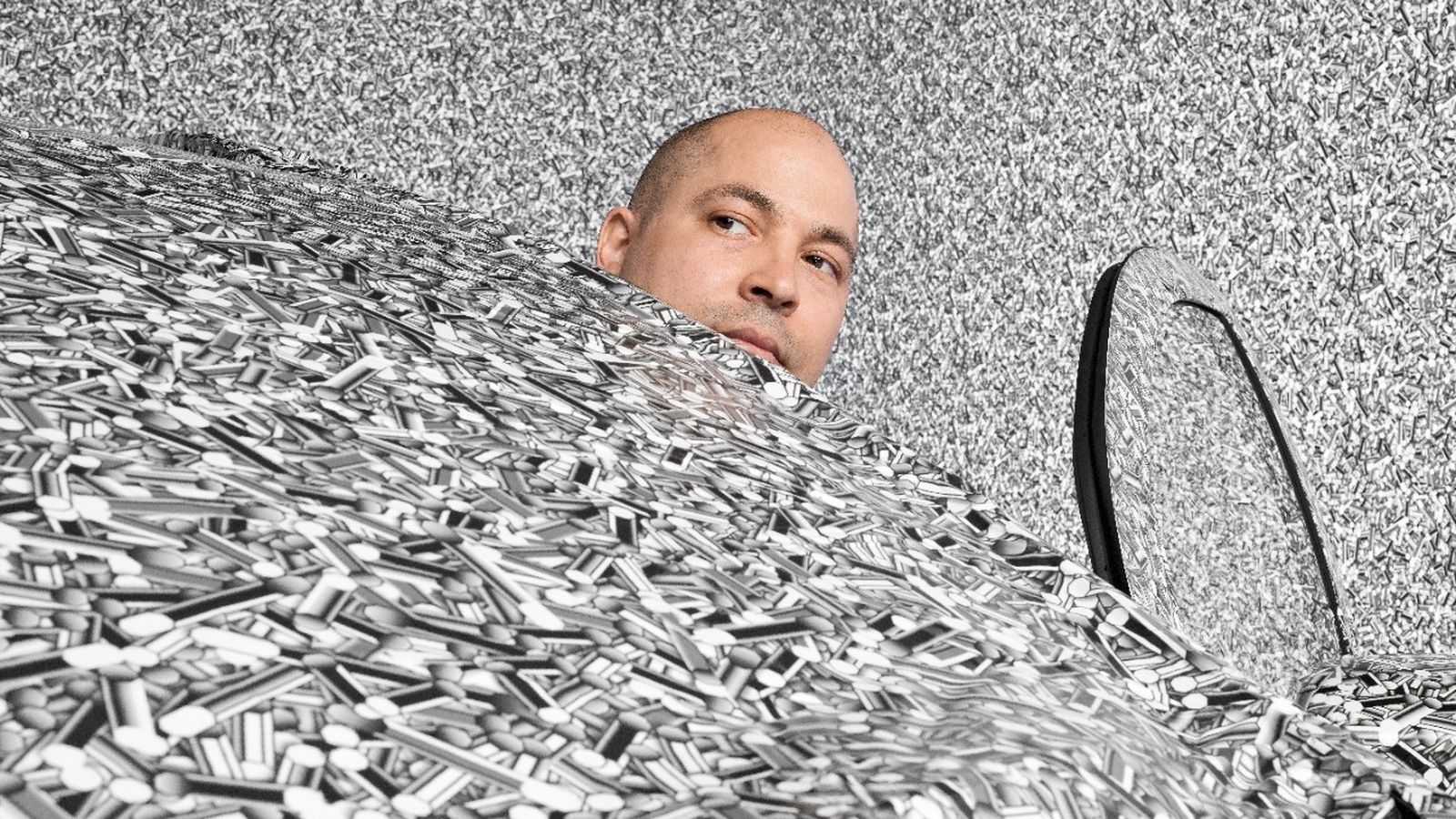 El camuflaje está muy bien desarrollado para que no se vean las formas de coche.