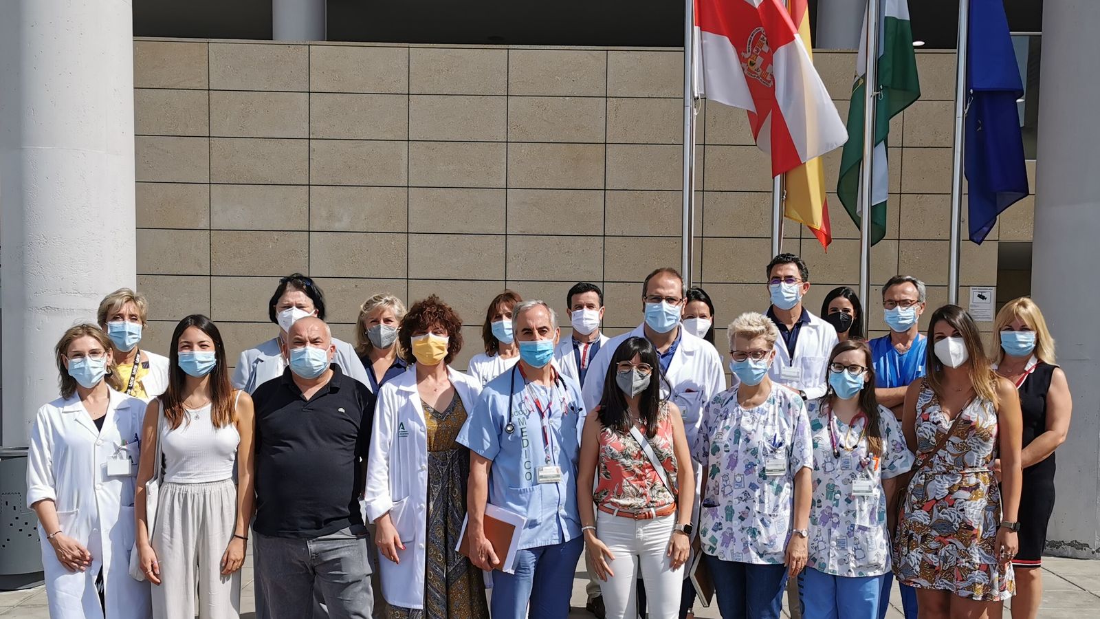 Visita al Hospital Universitario Torrecárdenas.