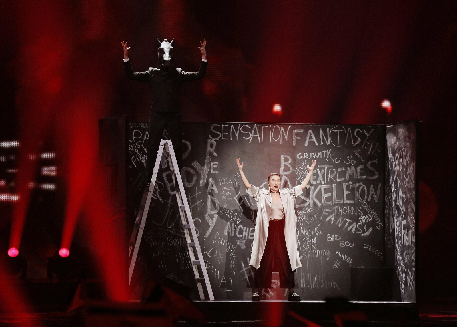 Las imágenes de la gran final de Eurovisión 2017