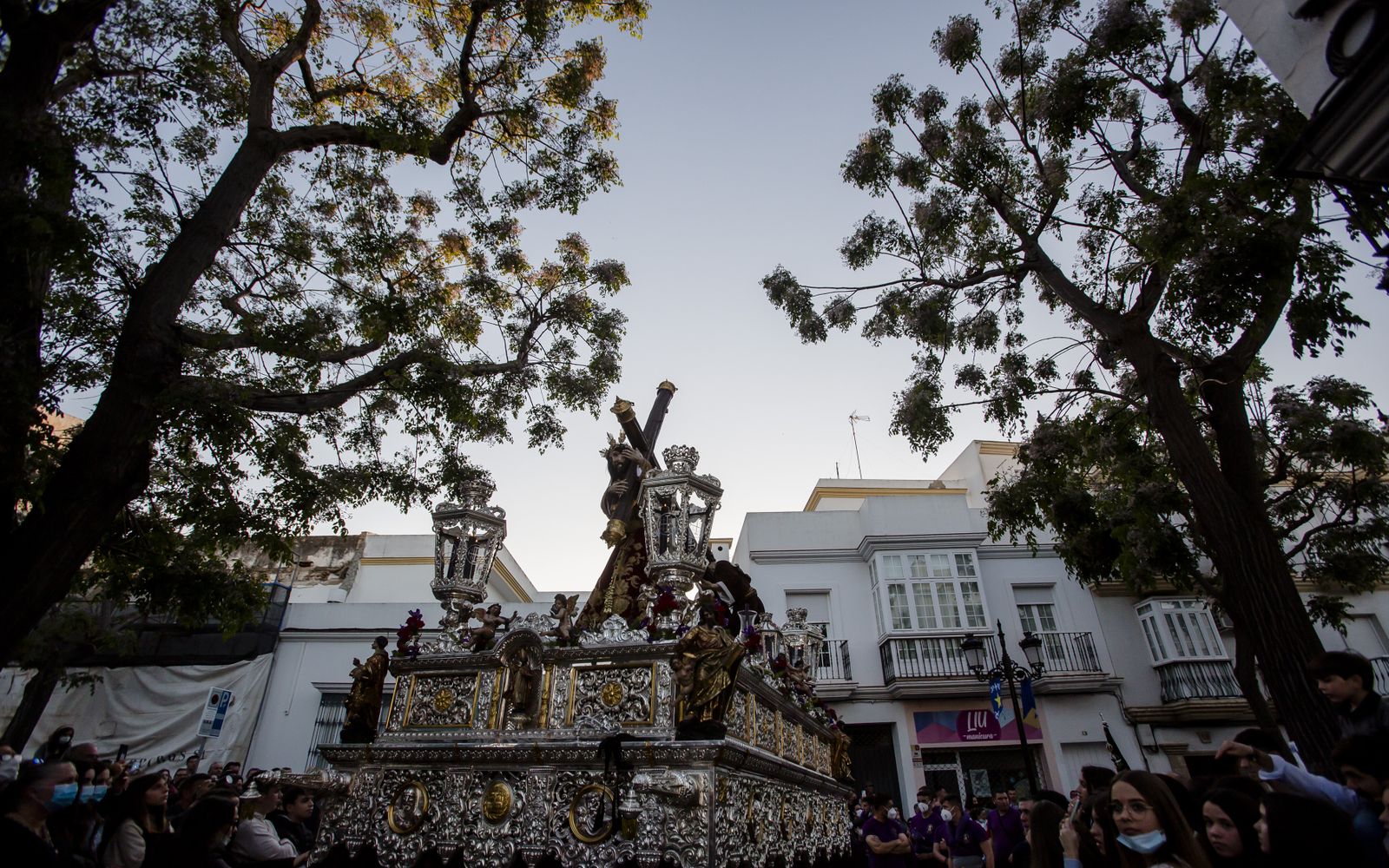 Las imágenes de la cofradía del Nazareno en la Semana Santa de  Chiclana 2022