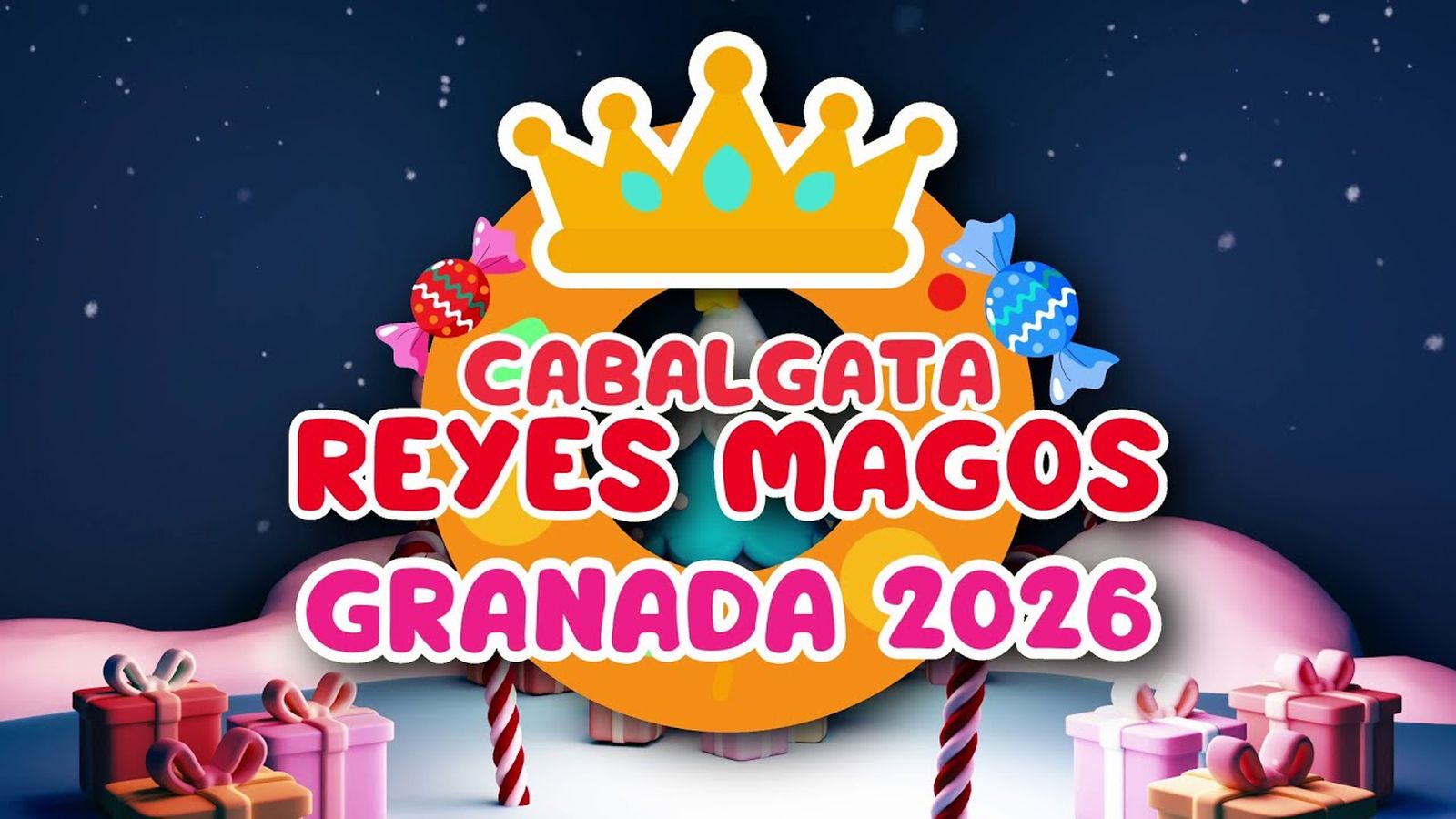 EN DIRECTO 👑 Cabalgata 𝐑𝐄𝐘𝐄𝐒 𝐌𝐀𝐆𝐎𝐒 Granada 2026 👑