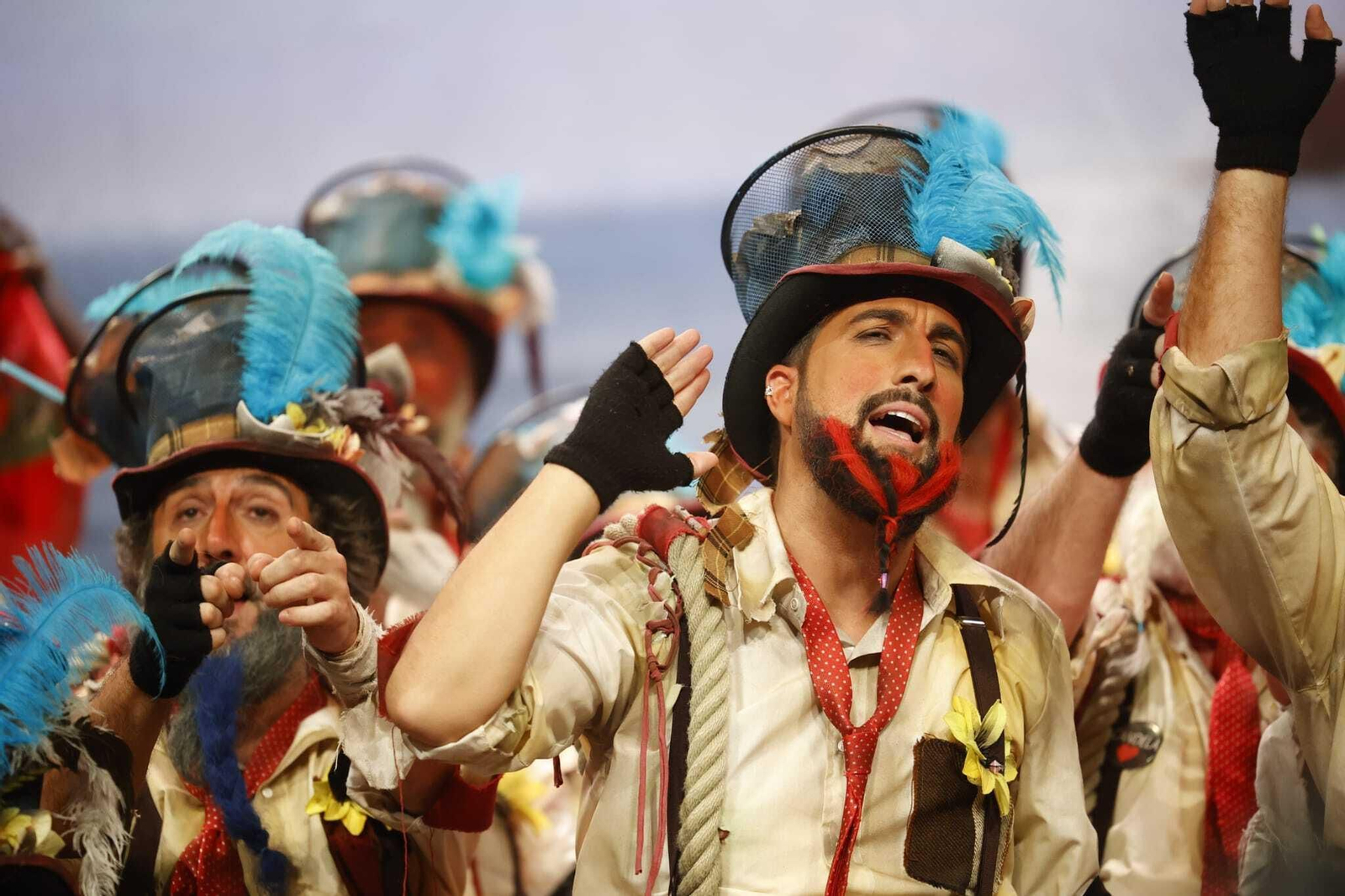 Coro 'Los Martínez'.