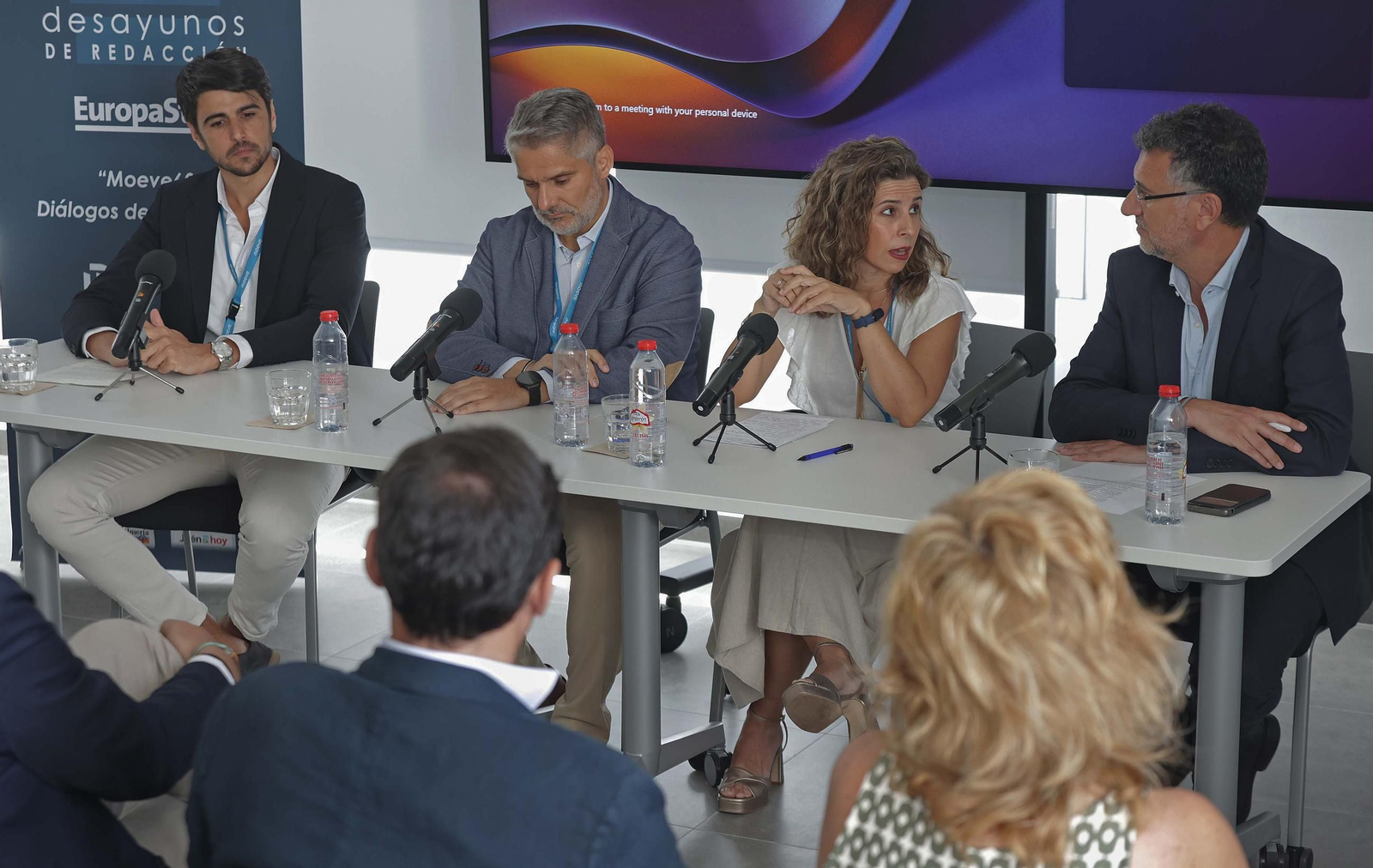 Fotos del Desayuno de Redacción de Europa Sur 'Moeve60 : Diálogos de Andalucía' en SanRoque