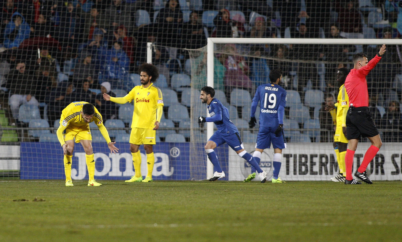 Las imágenes del Getafe-Cádiz