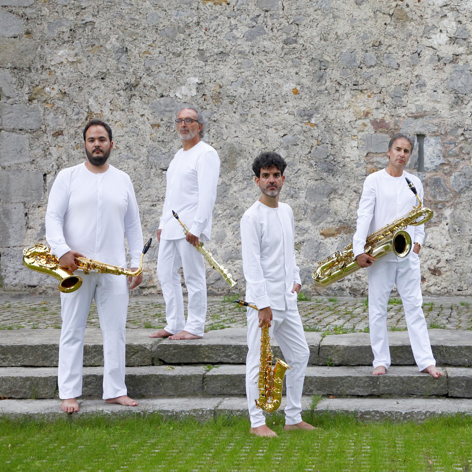 Sigma Project: desde la izquierda, Alberto Chaves, Andrés Gomis, Ángel Soria y Josetxo Silguero